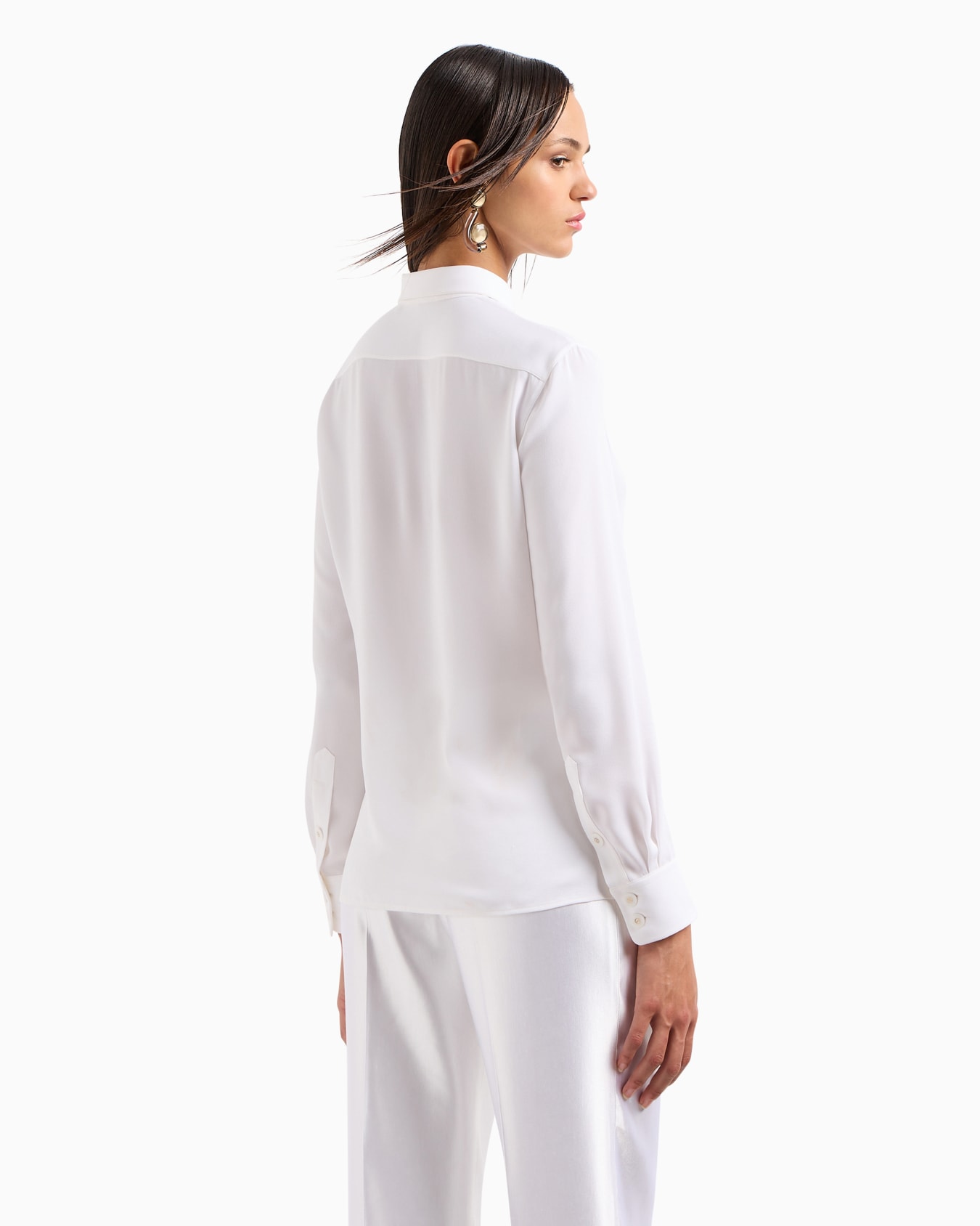 ASV classic shirt in organic silk Slide 3