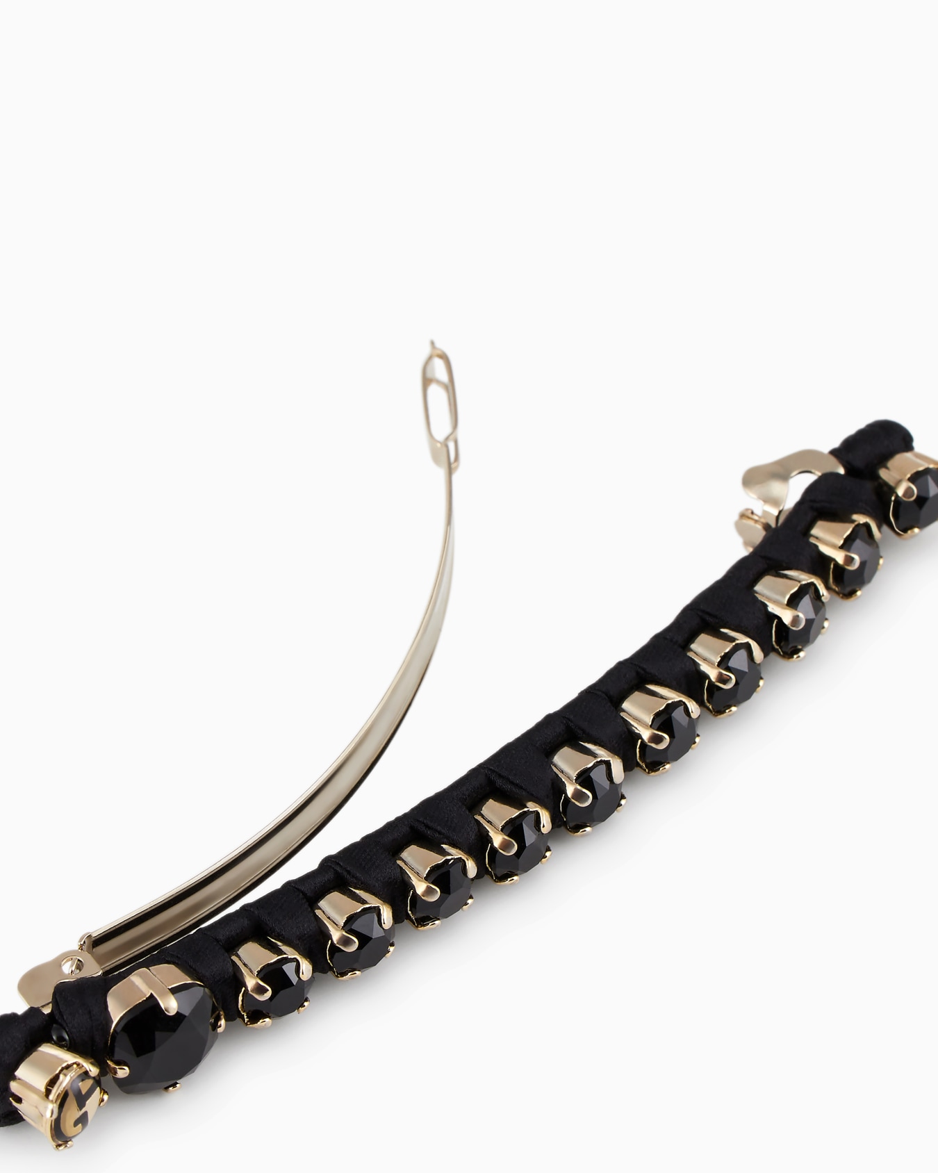 Crystal-encrusted hairpin Slide 1
