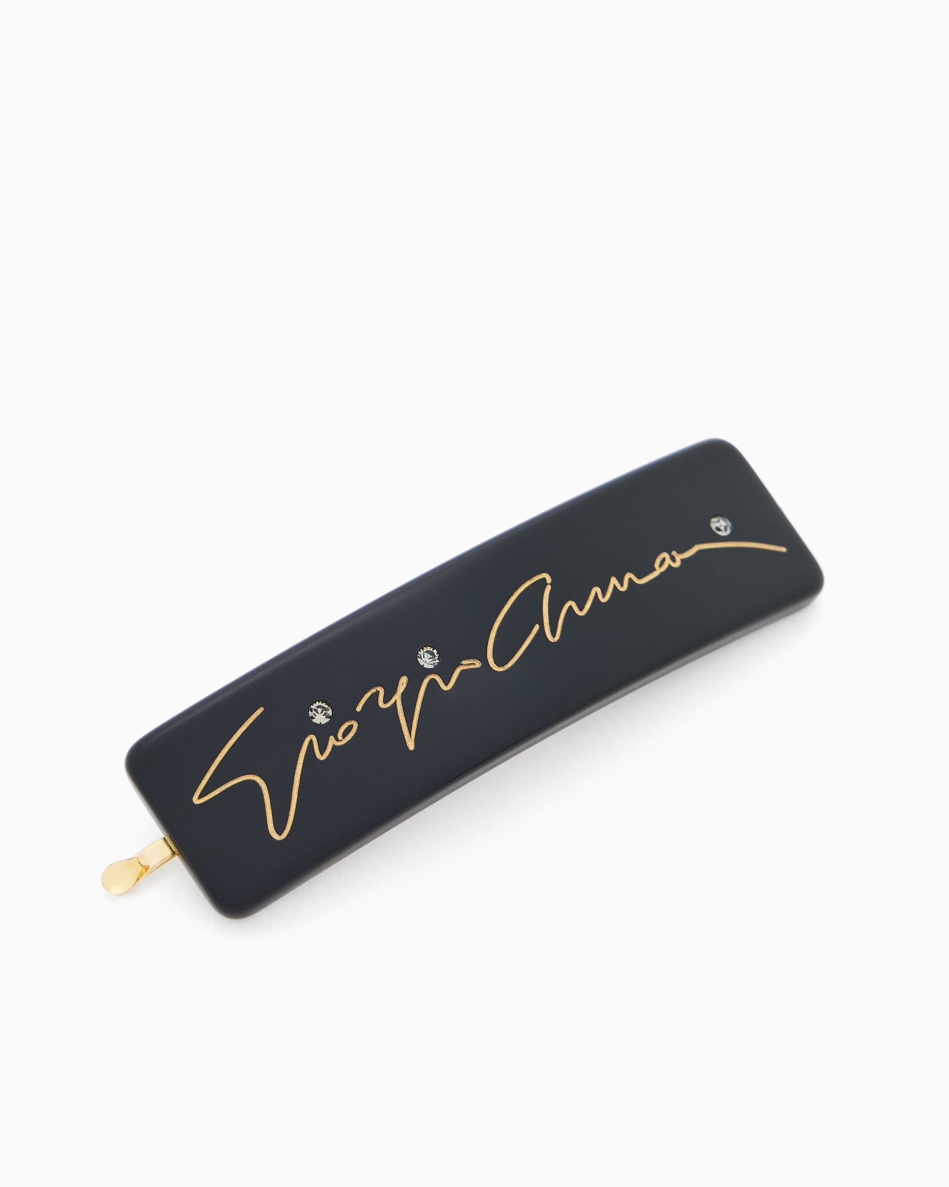 Barrette avec logo signature Diapositive 1