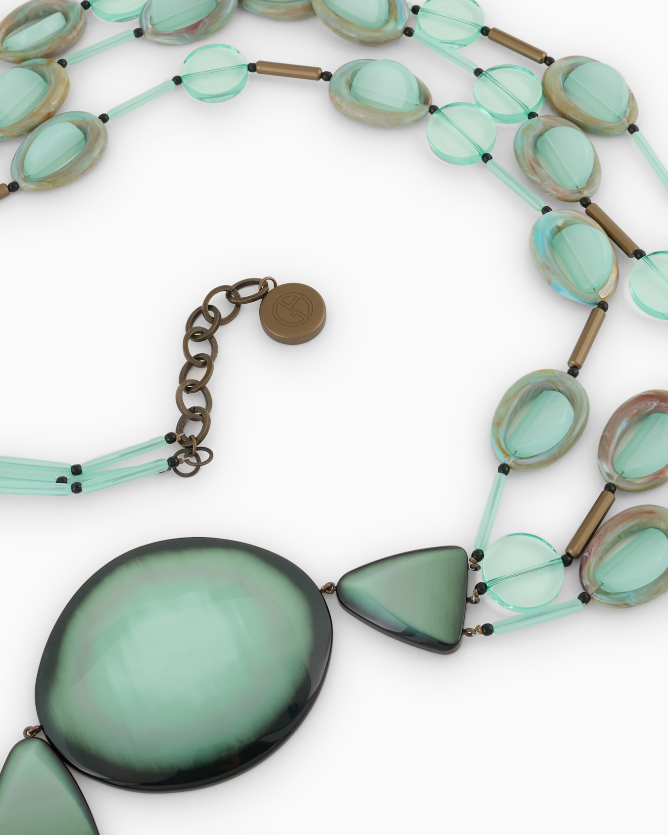 Lange Kette mit Maxi-Anhänger Folie 1