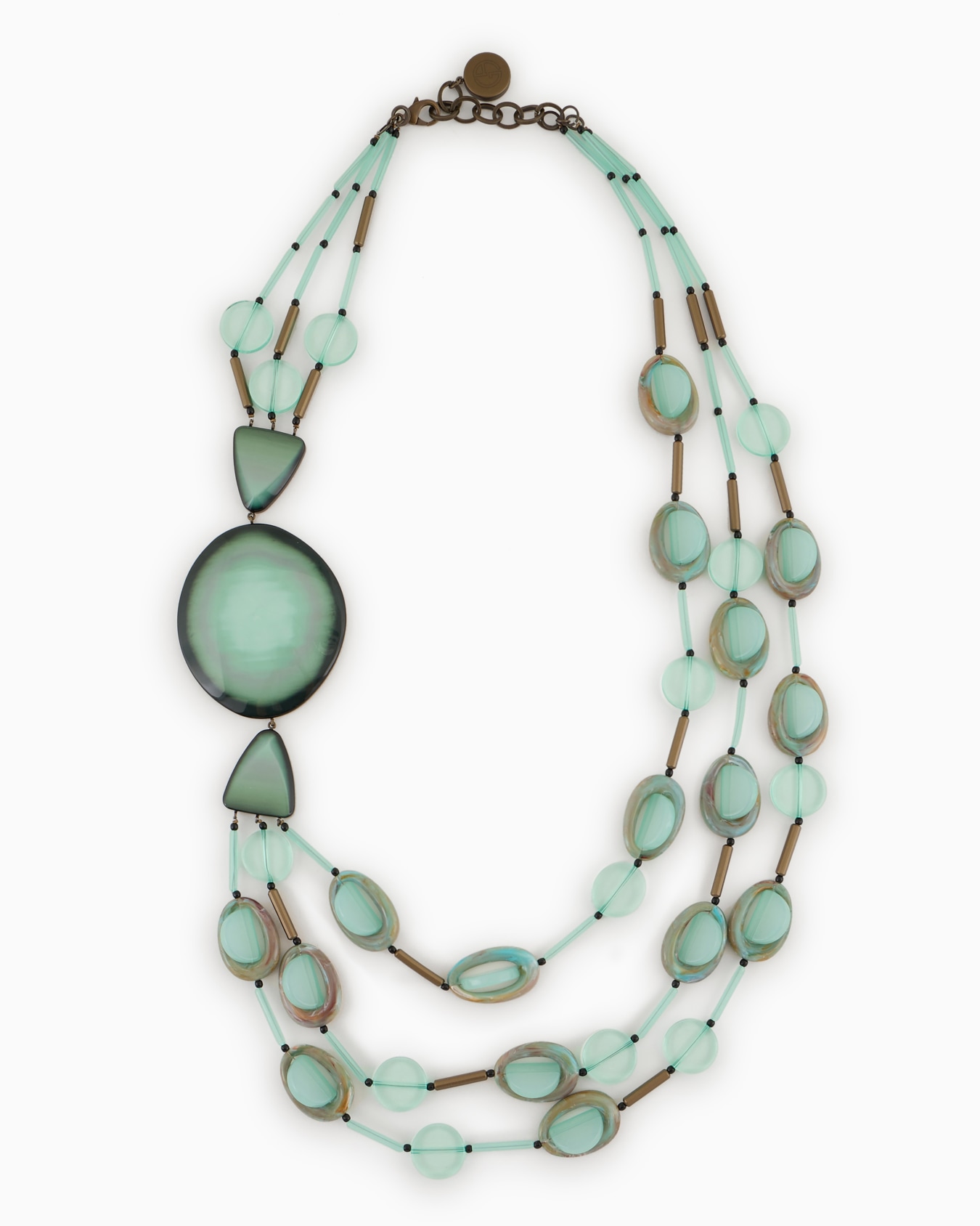 Lange Kette mit Maxi-Anhänger Folie 0