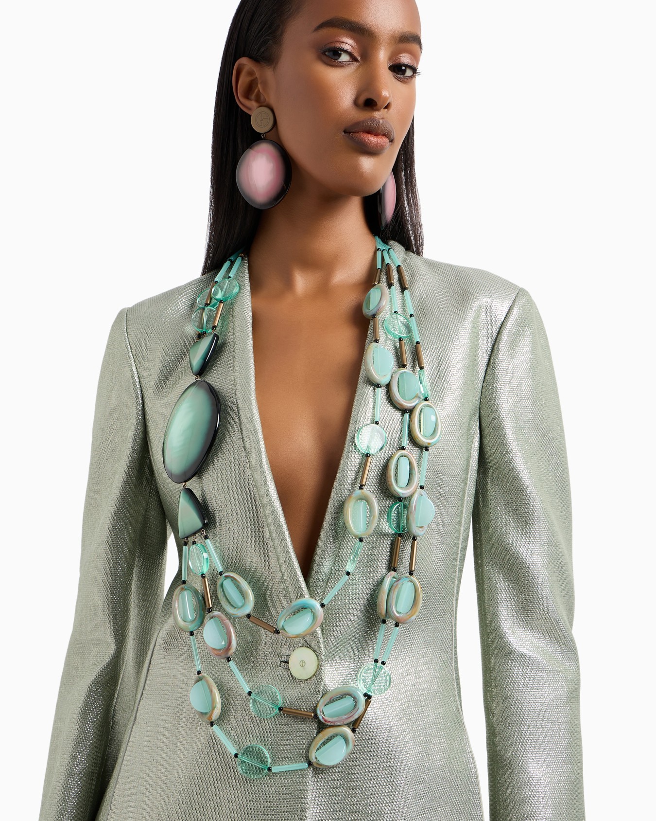 Lange Kette mit Maxi-Anhänger Folie 2