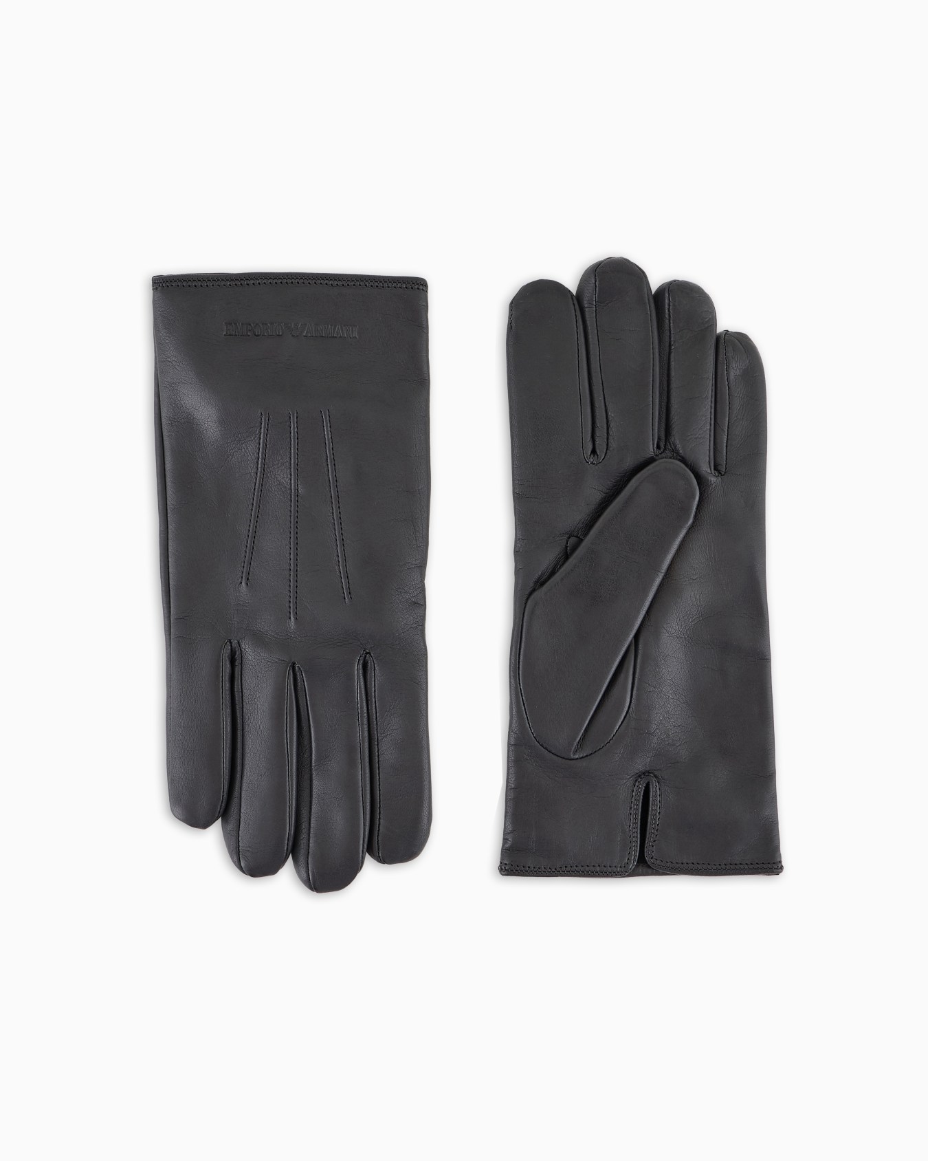 Guanti in nappa di agnello con baguette Slide 0