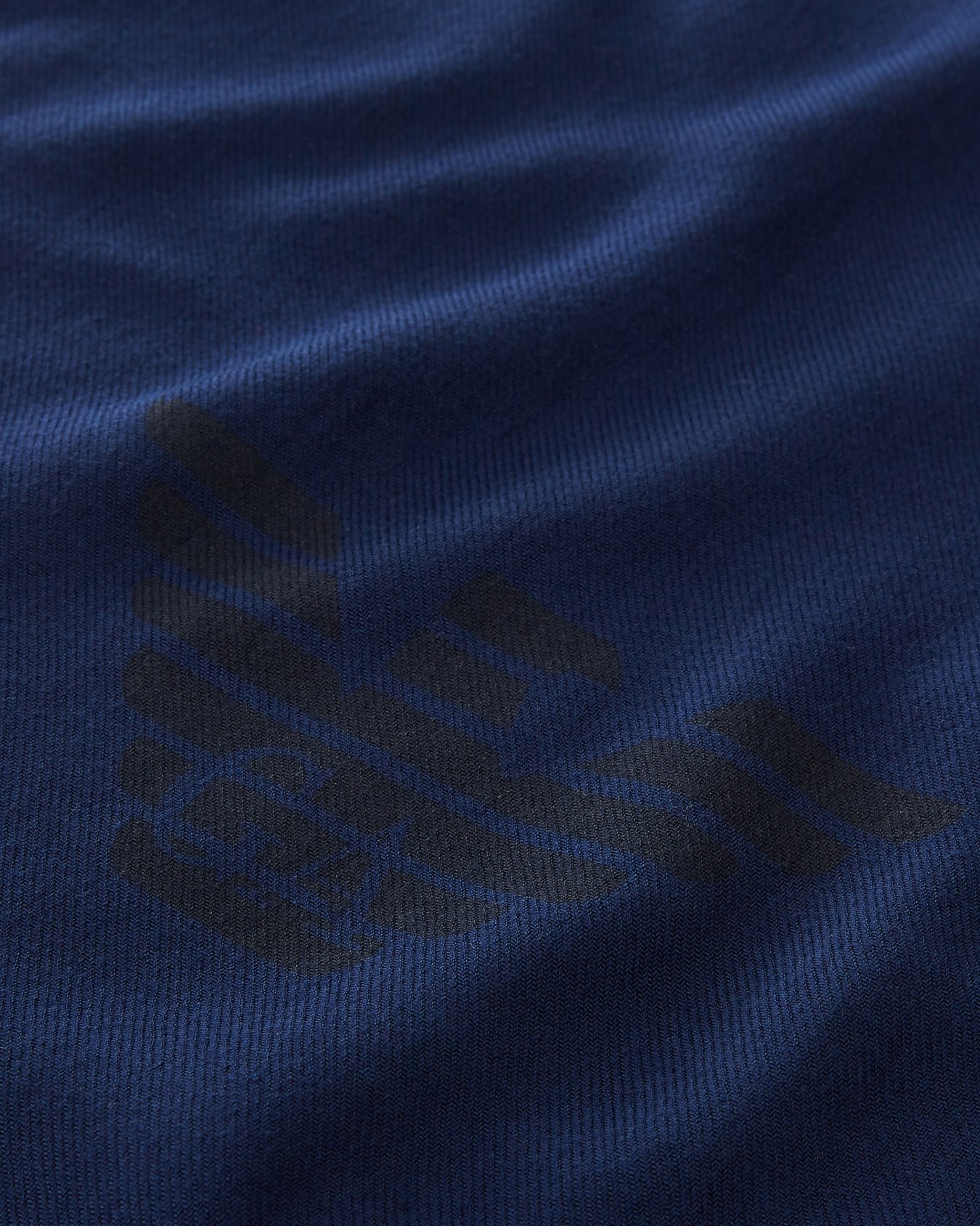 Fringed scarf with eagle print Slide 1