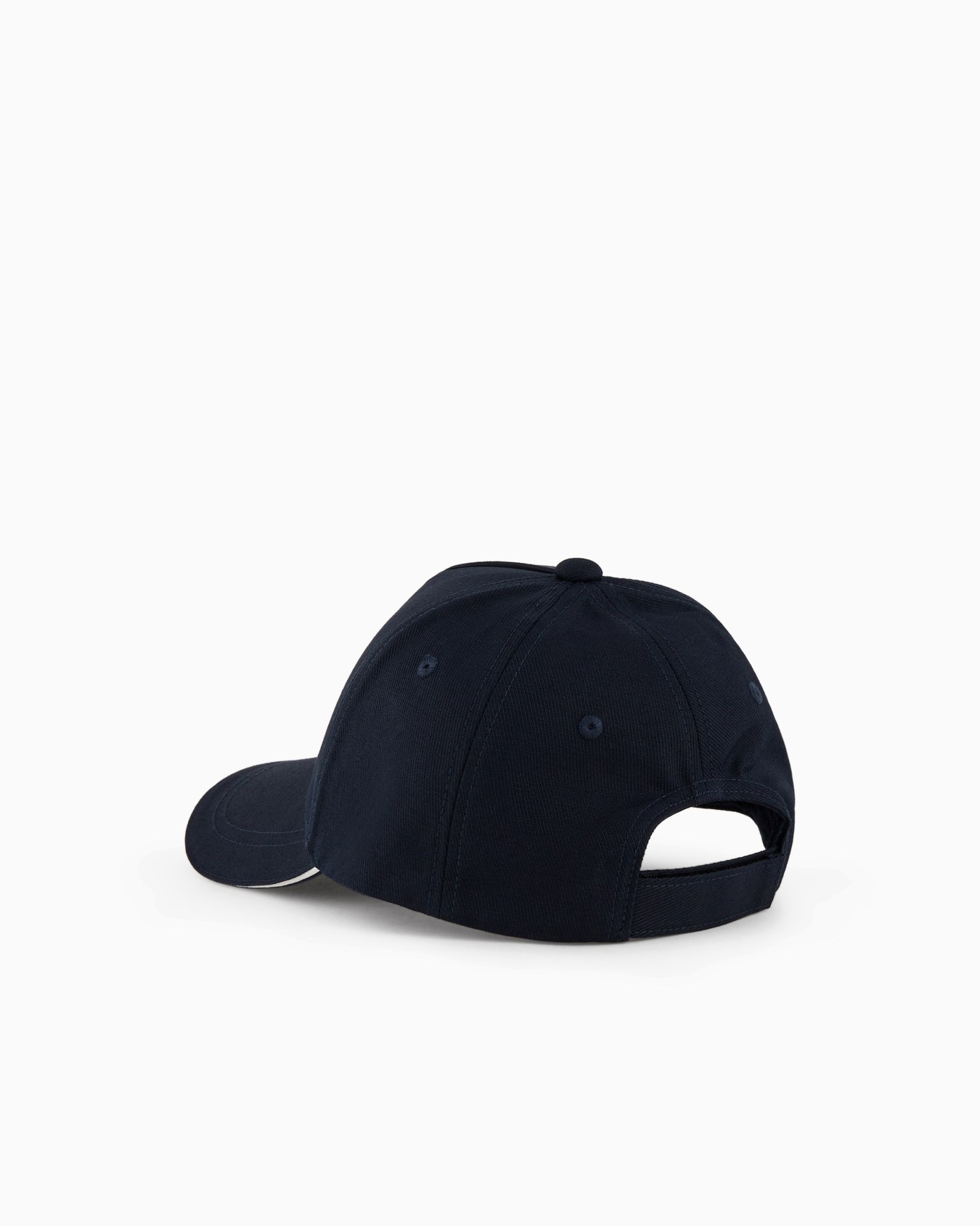 Canvas baseball cap with Emporio Armani patch Slide 1