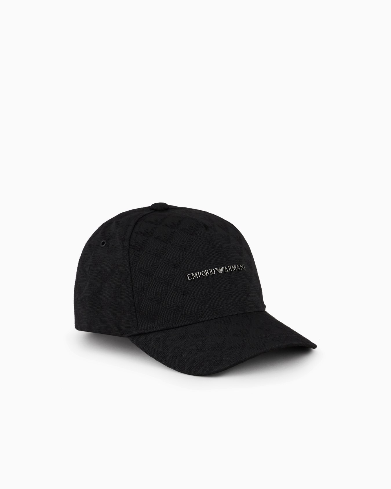 Casquette de baseball en tissu jacquard avec aigle all over Diapositive 0