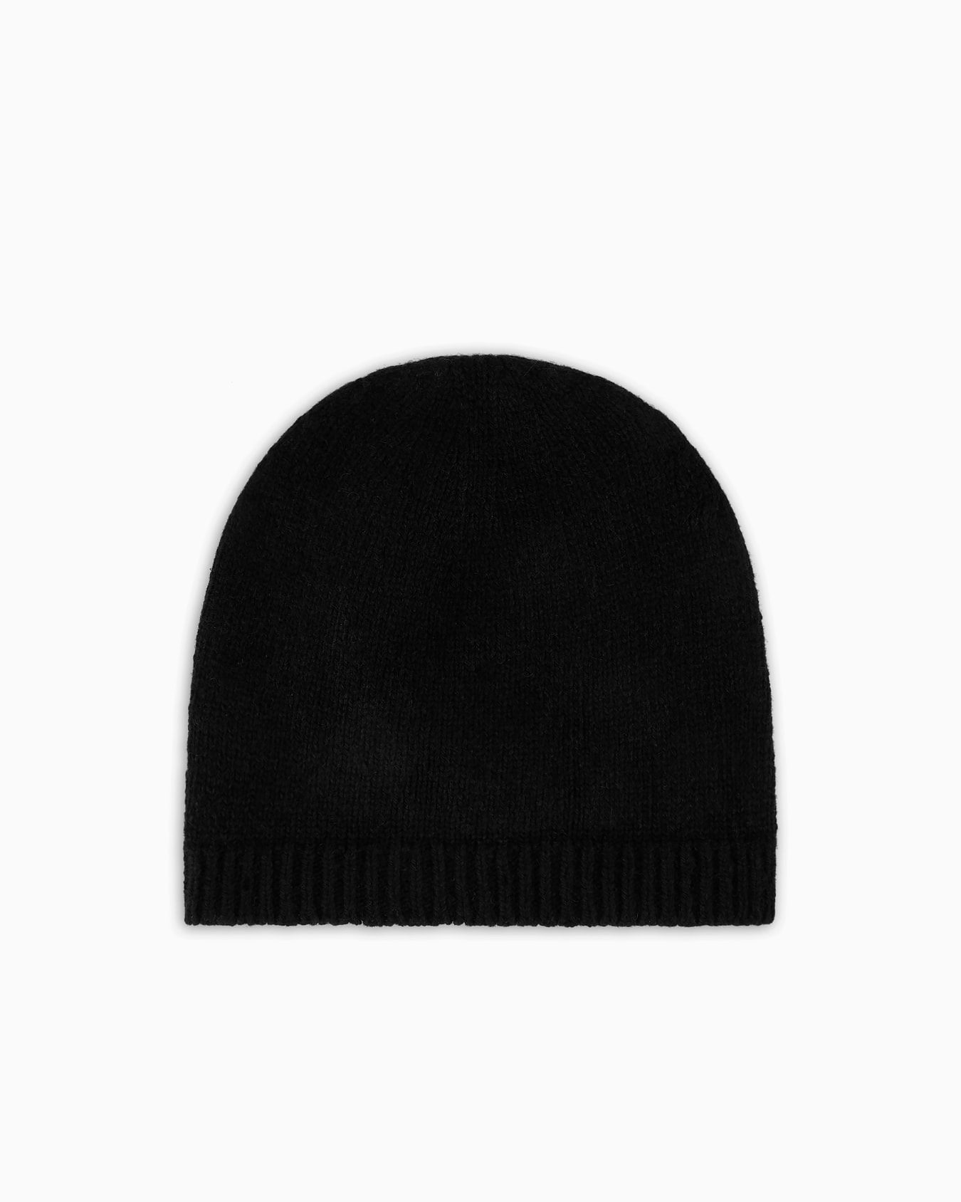 Pure cashmere, ribbed beanie Slide 1