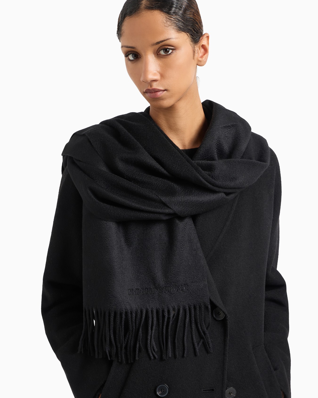 Casentino cashmere scarf Slide 2