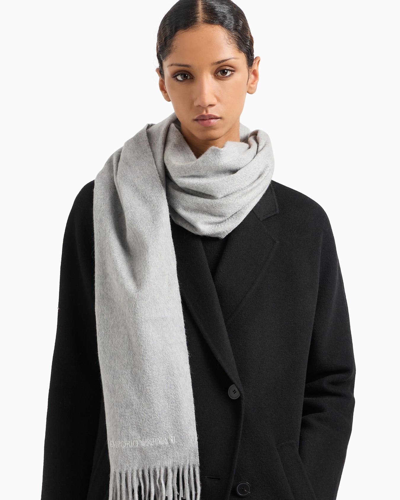 Casentino cashmere scarf Slide 2
