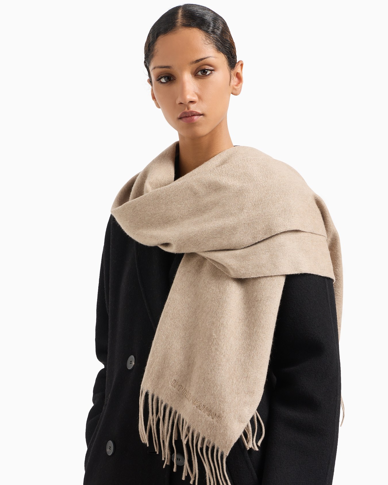 Casentino cashmere scarf Slide 2
