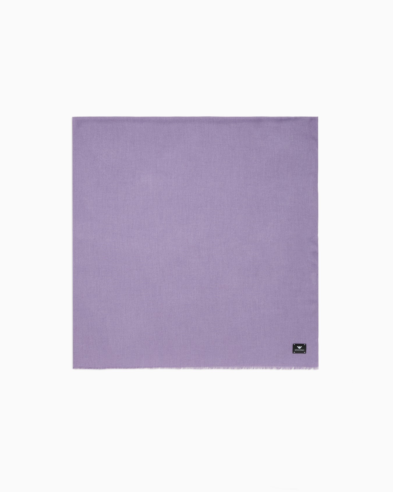 Solid-coloured viscose-blend stole Slide 0