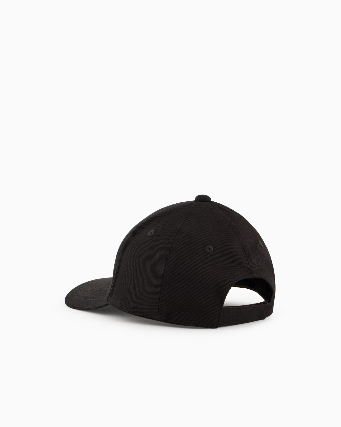 Twill baseball cap with signature EA logo embroidery Slide 1