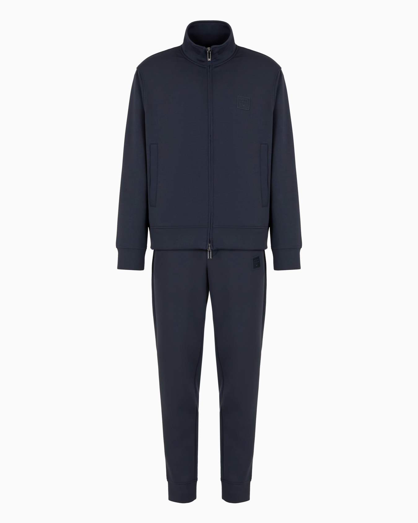 Bonded-jersey tracksuit with full-zip sweatshirt Slide 0