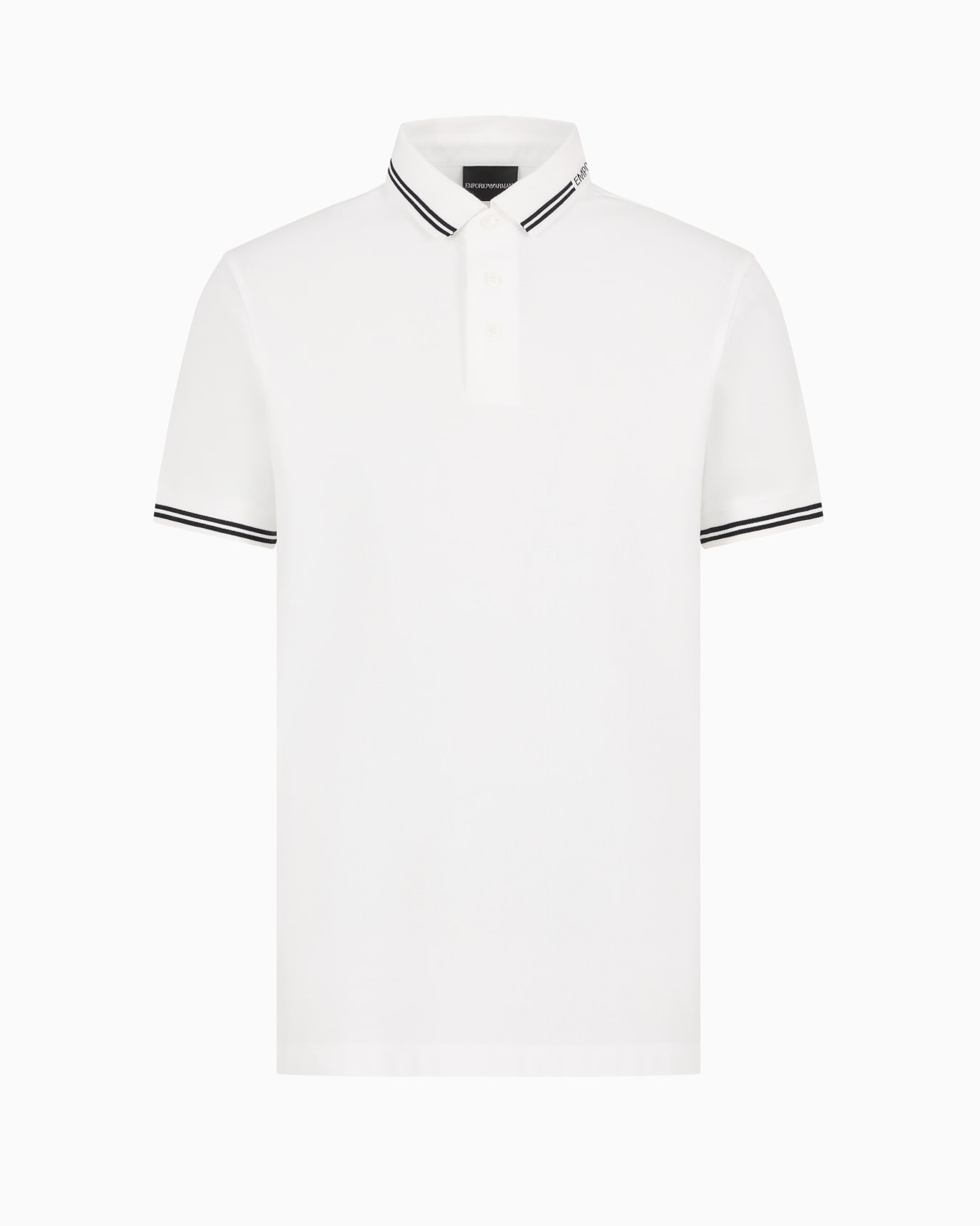 Jersey polo shirt with placed logo Slide 0
