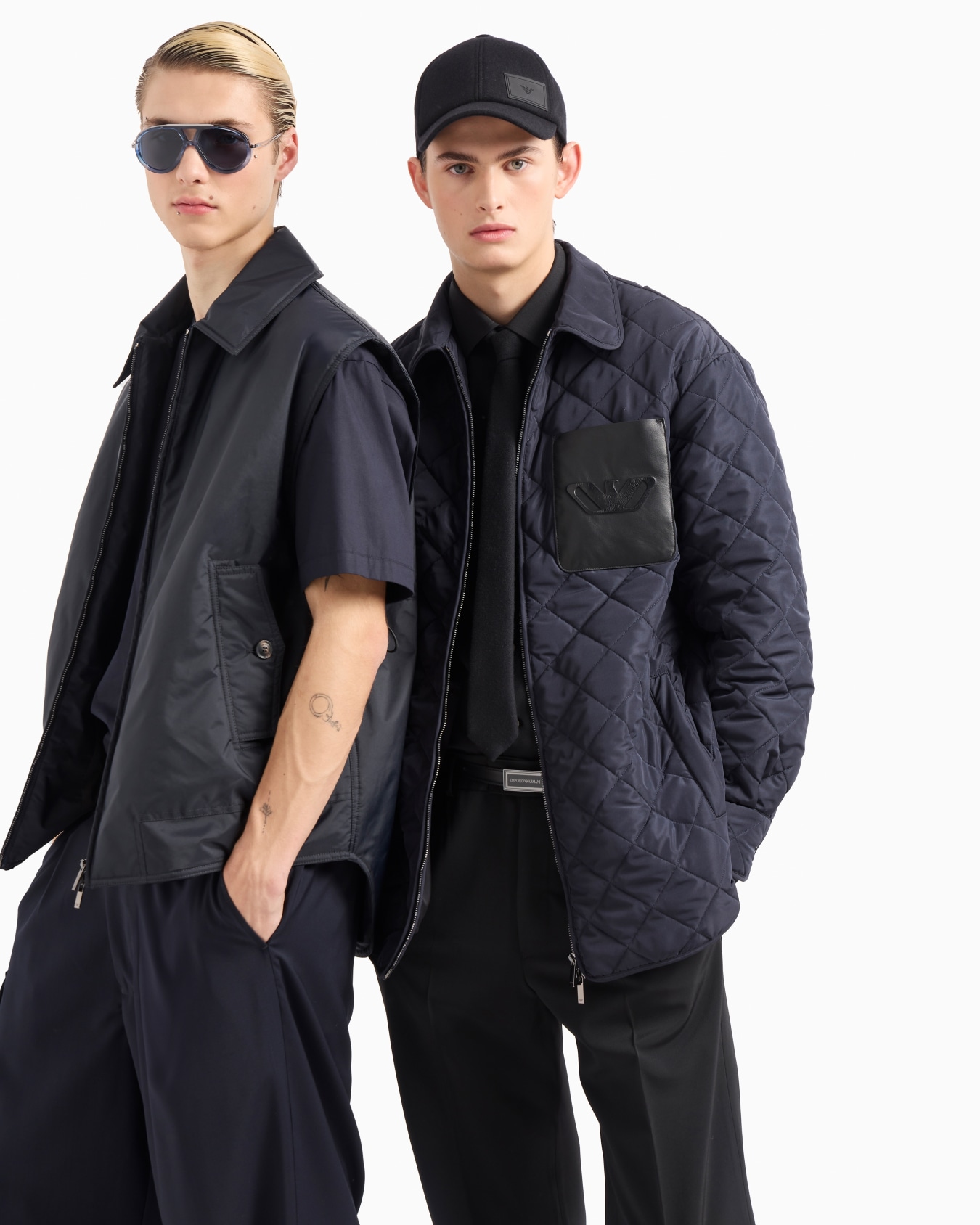 Smanicato con zip in nylon water repellent Slide 6
