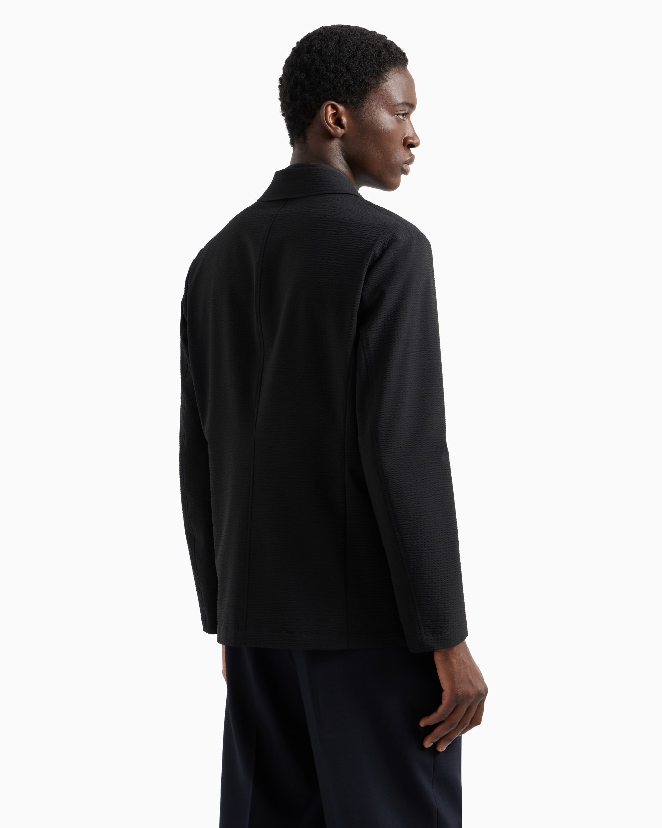 Chaqueta de abotonadura sencilla de sirsaca técnica Diapositiva 2