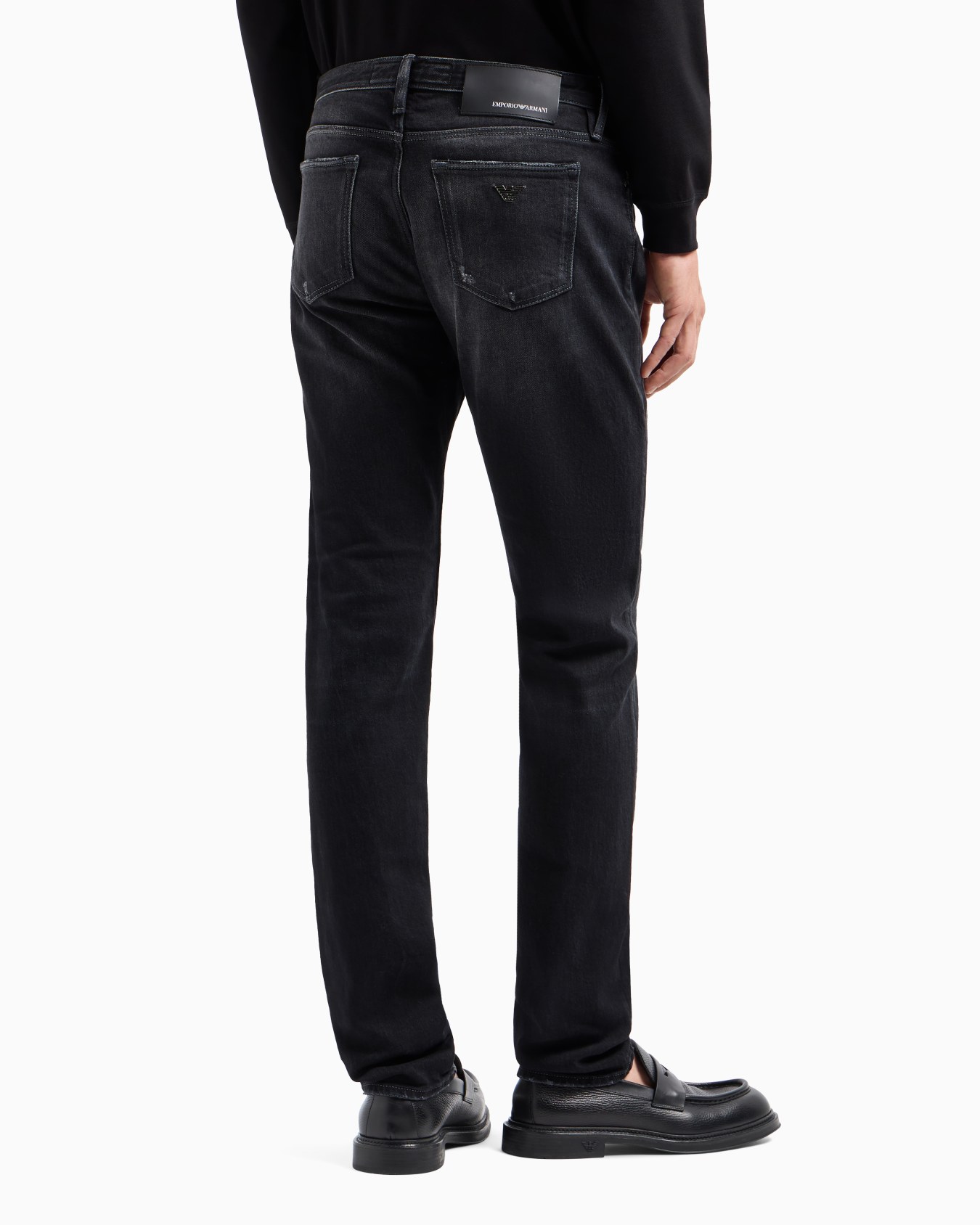 J75 Slim-fit, made-in-Italy denim jeans Slide 2