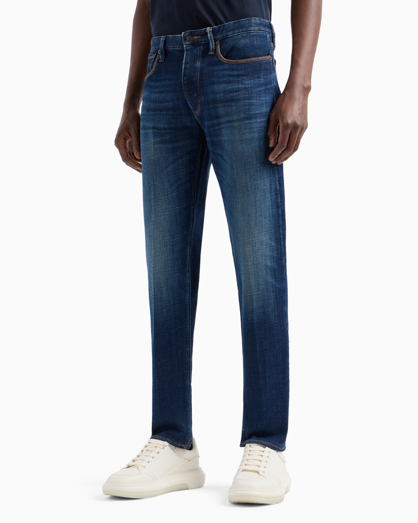 J75 Slim-fit, rinse-washed stretch denim jeans Slide 1