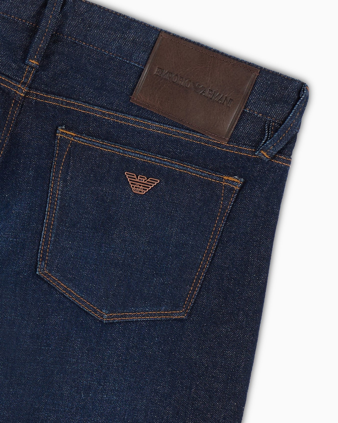 J75 Slim-fit marbleised-treatment denim jeans Slide 5