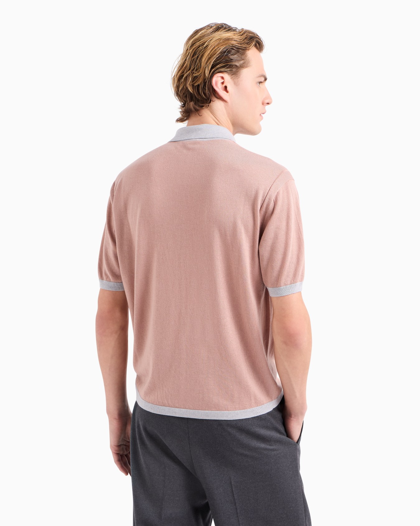 ASV Polokragenpullover aus Lyocell und Schurwolle mit Reißverschluss Folie 2