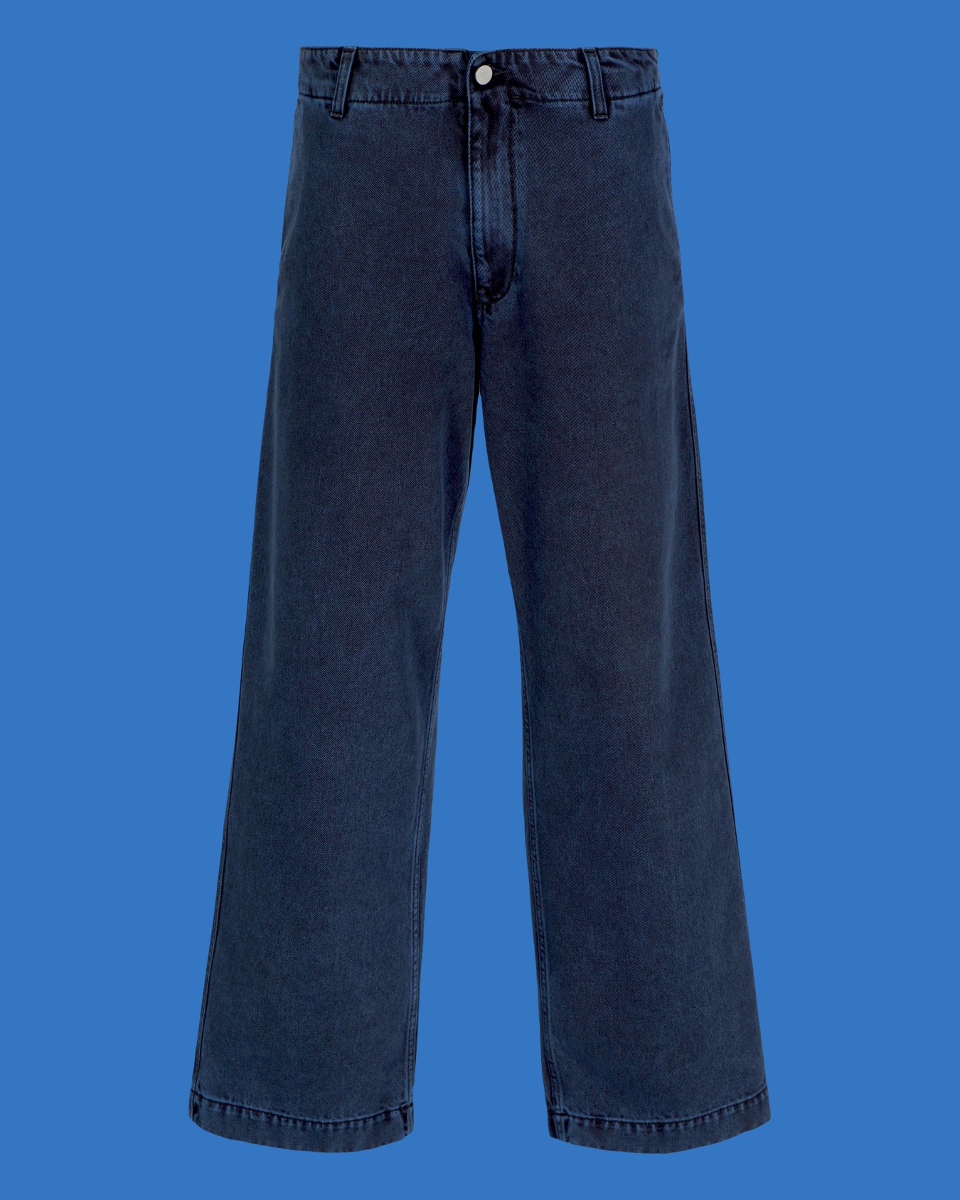 ASV Black Blue capsule collection marble-effect denim jeans with print Slide 0