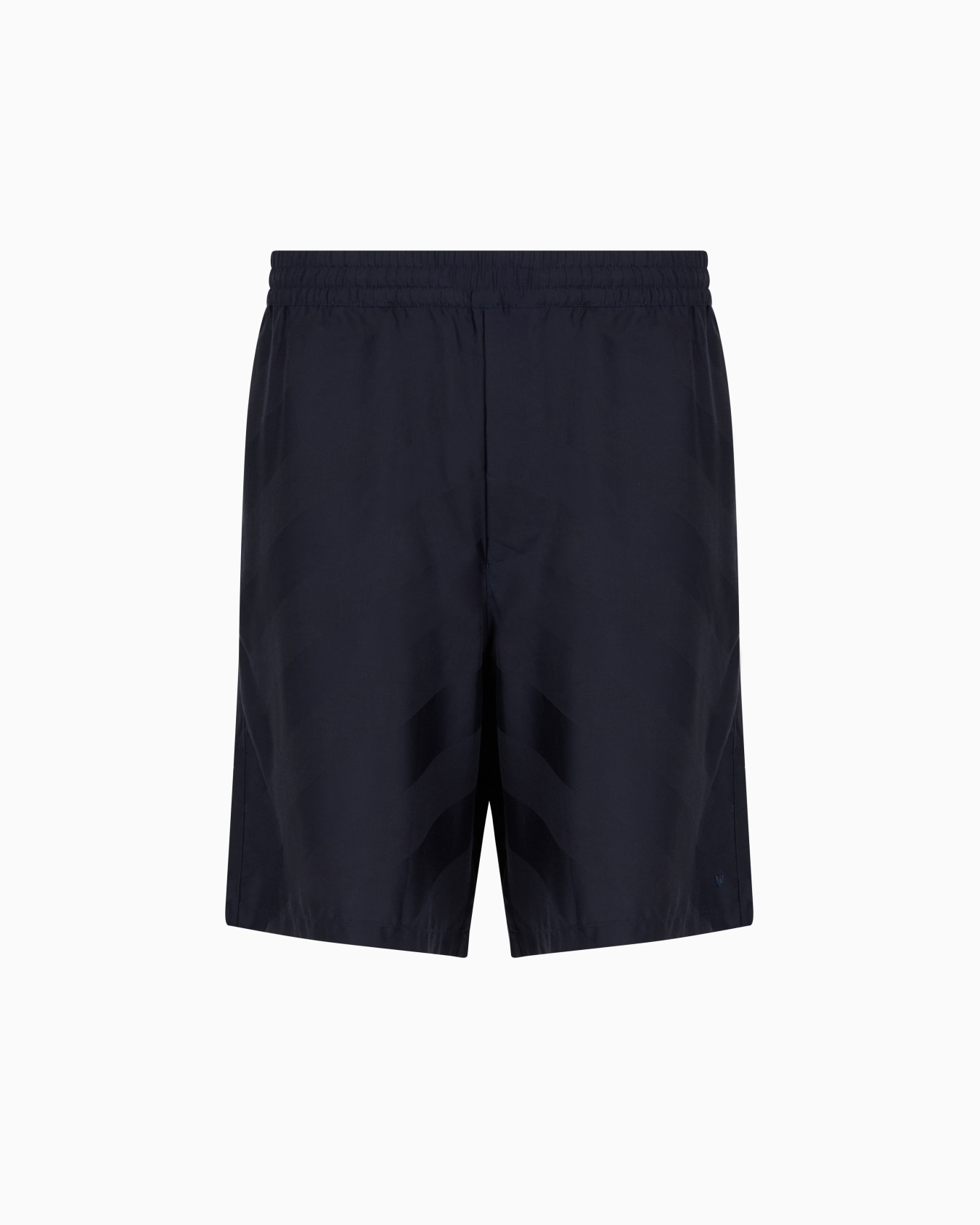 ASV all-over patterned Lyocell Bermuda shorts with an elasticated waist Slide 0
