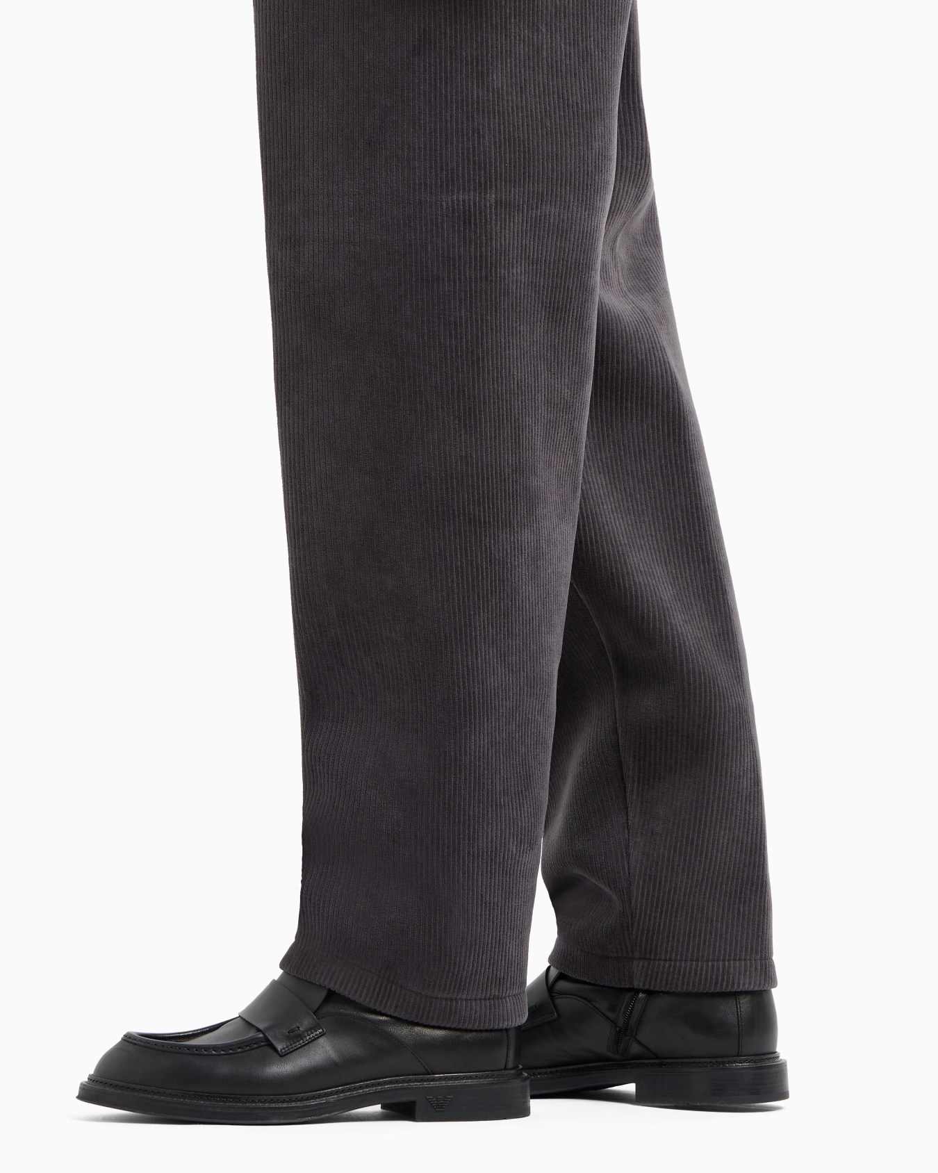 Ribbed velour trousers Slide 5