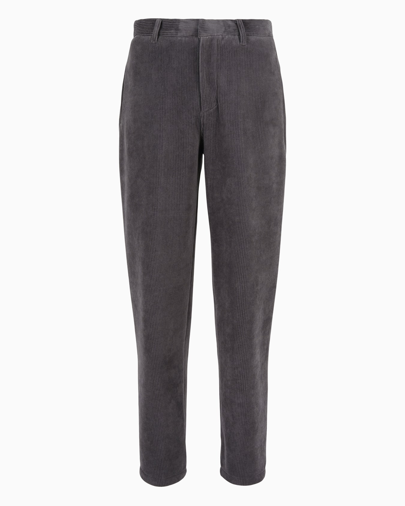 Ribbed velour trousers Slide 0