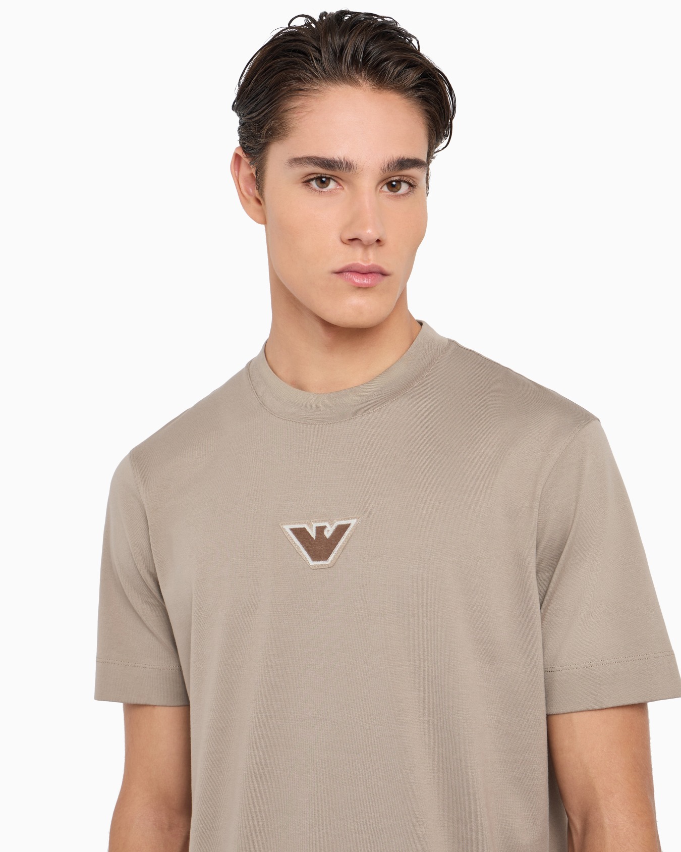 ASV lightweight jersey T-shirt with embossed logo patch Slide 4
