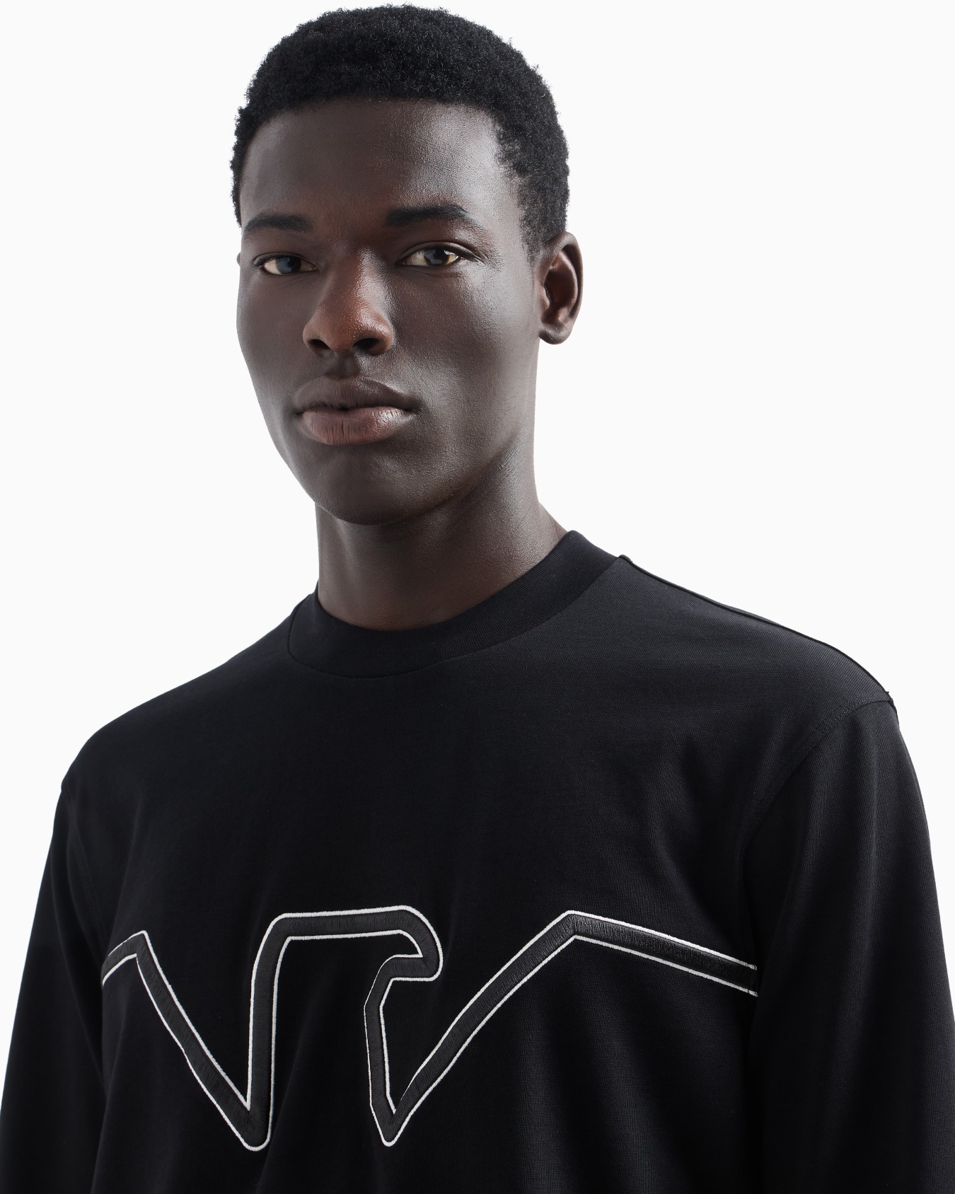 ASV heavyweight jersey jumper with raised logo embroidery Slide 4