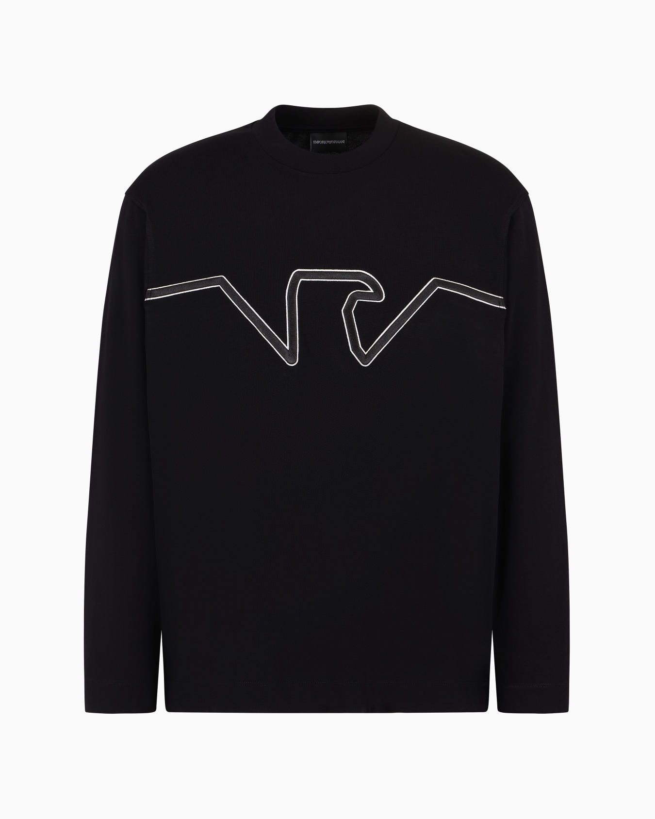 ASV heavyweight jersey jumper with raised logo embroidery Slide 0