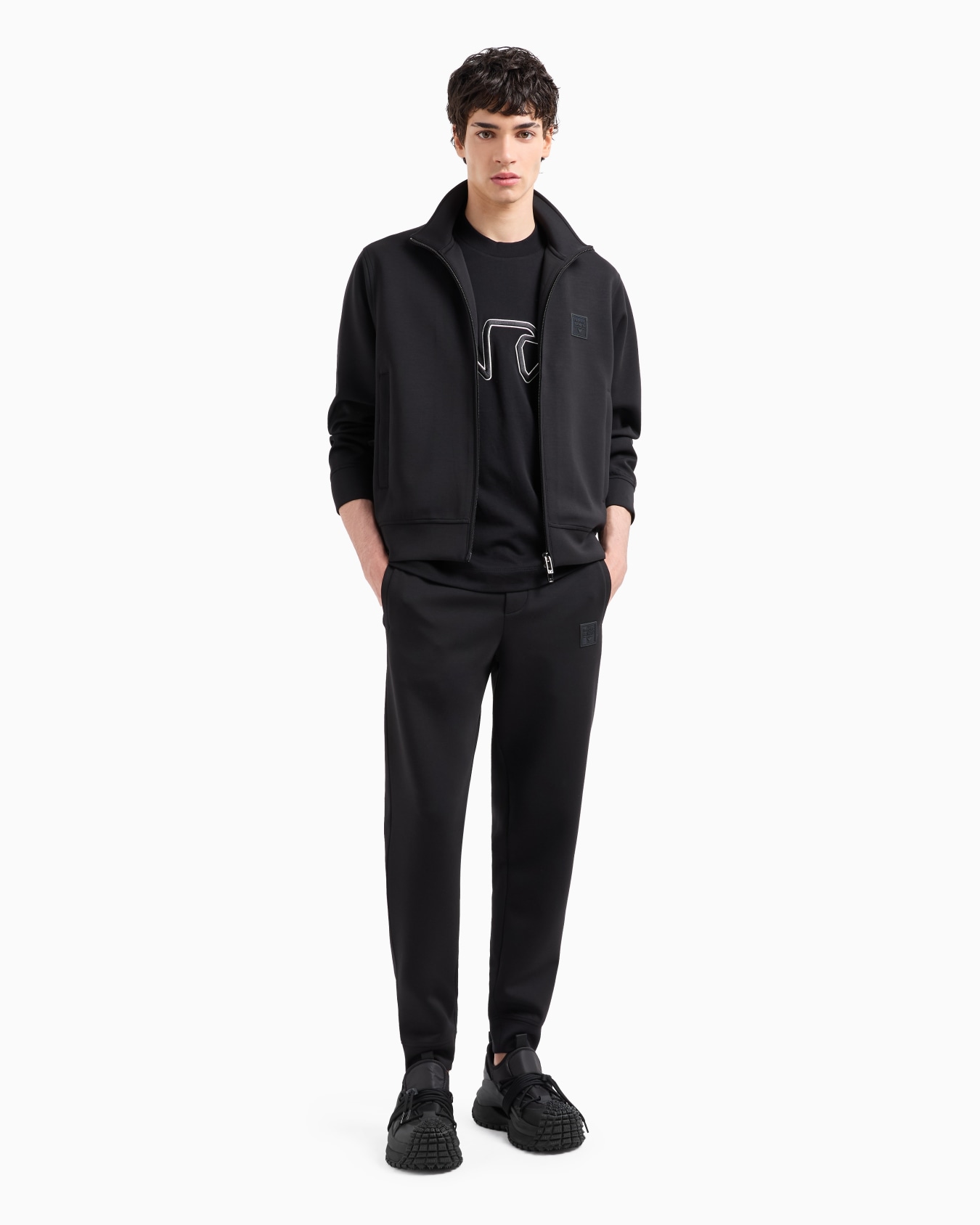 ASV heavyweight jersey T-shirt with raised logo embroidery Slide 4