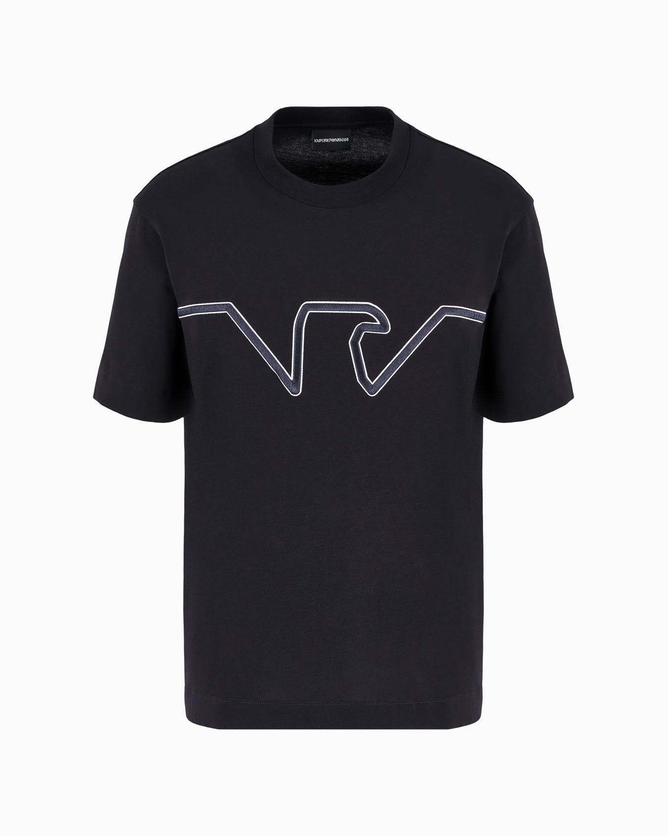 ASV heavyweight jersey T-shirt with raised logo embroidery Slide 0