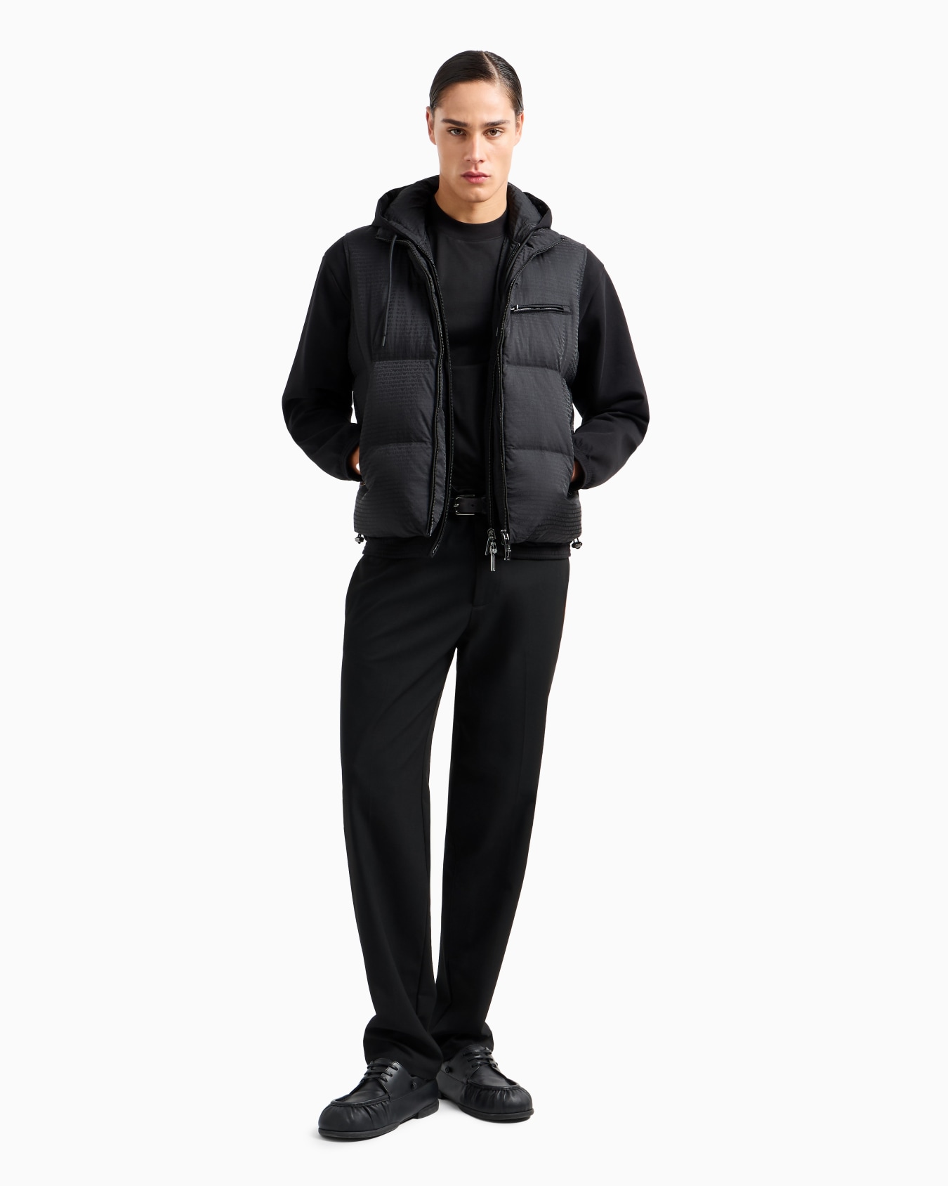  T-Shirt aus einer Jersey-Lyocell-Mischung mit Logo in Flock-Technik Folie 4