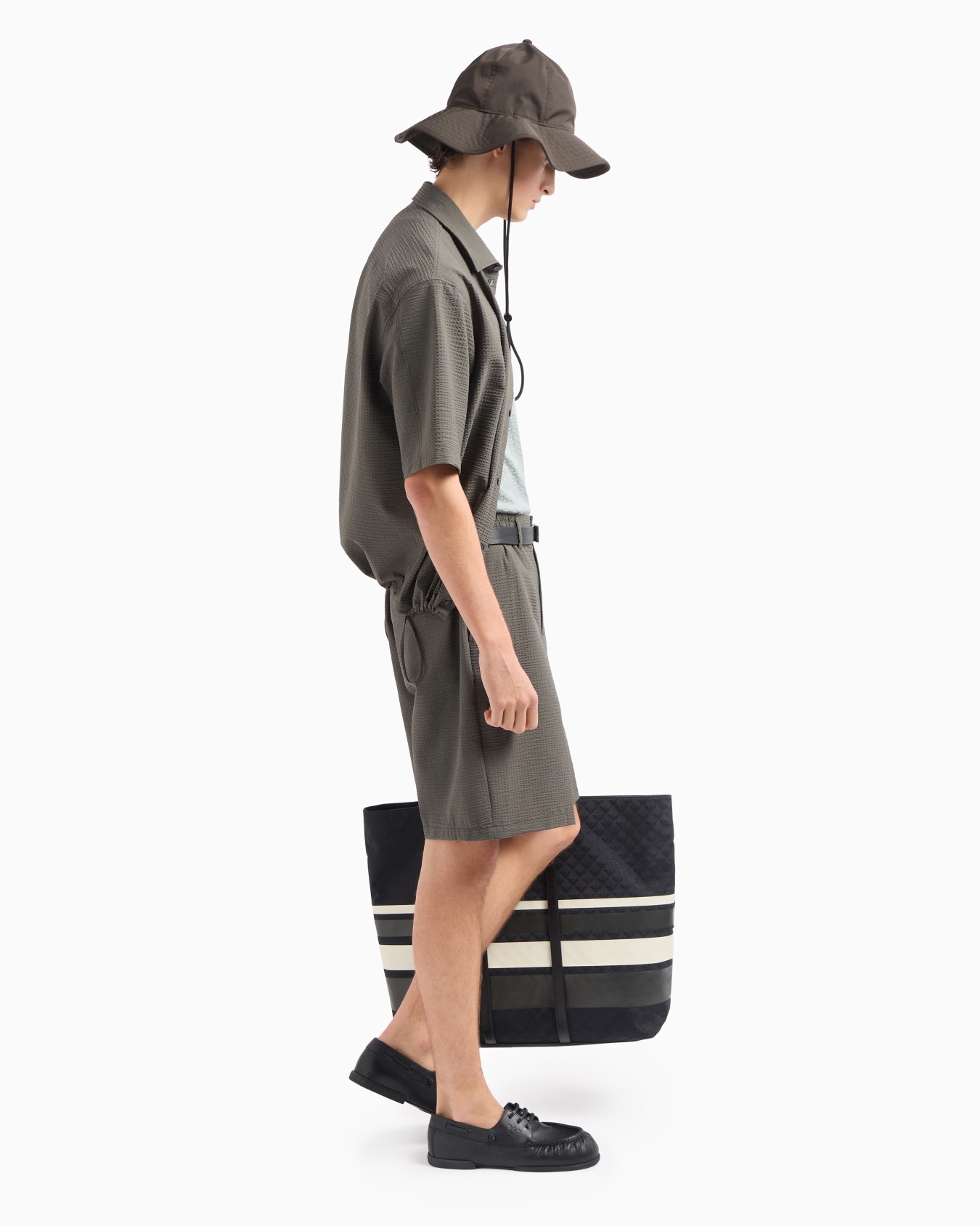 Camiseta de punto con fantasía en tejido jacquard en relieve y con efecto tridimensional ASV Diapositiva 4