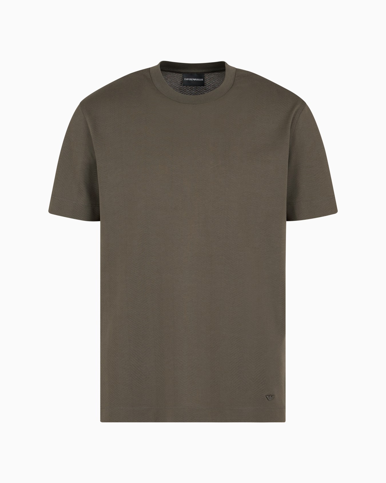 3D-effect ASV embossed jacquard jersey T-shirt Slide 0