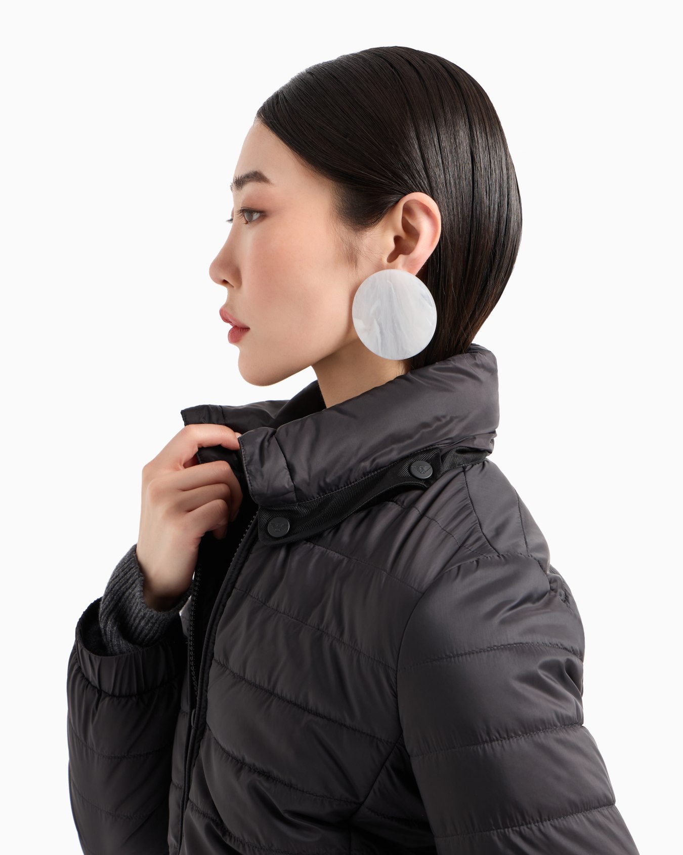 ASV water-repellent, recycled-nylon quilted jacket Slide 4