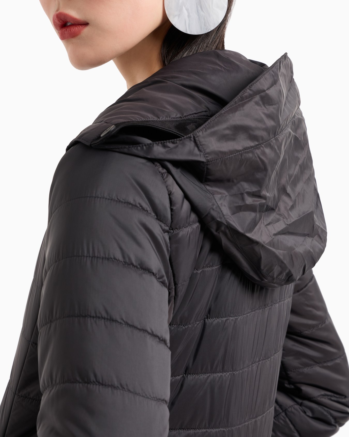 ASV water-repellent, recycled-nylon quilted jacket Slide 5