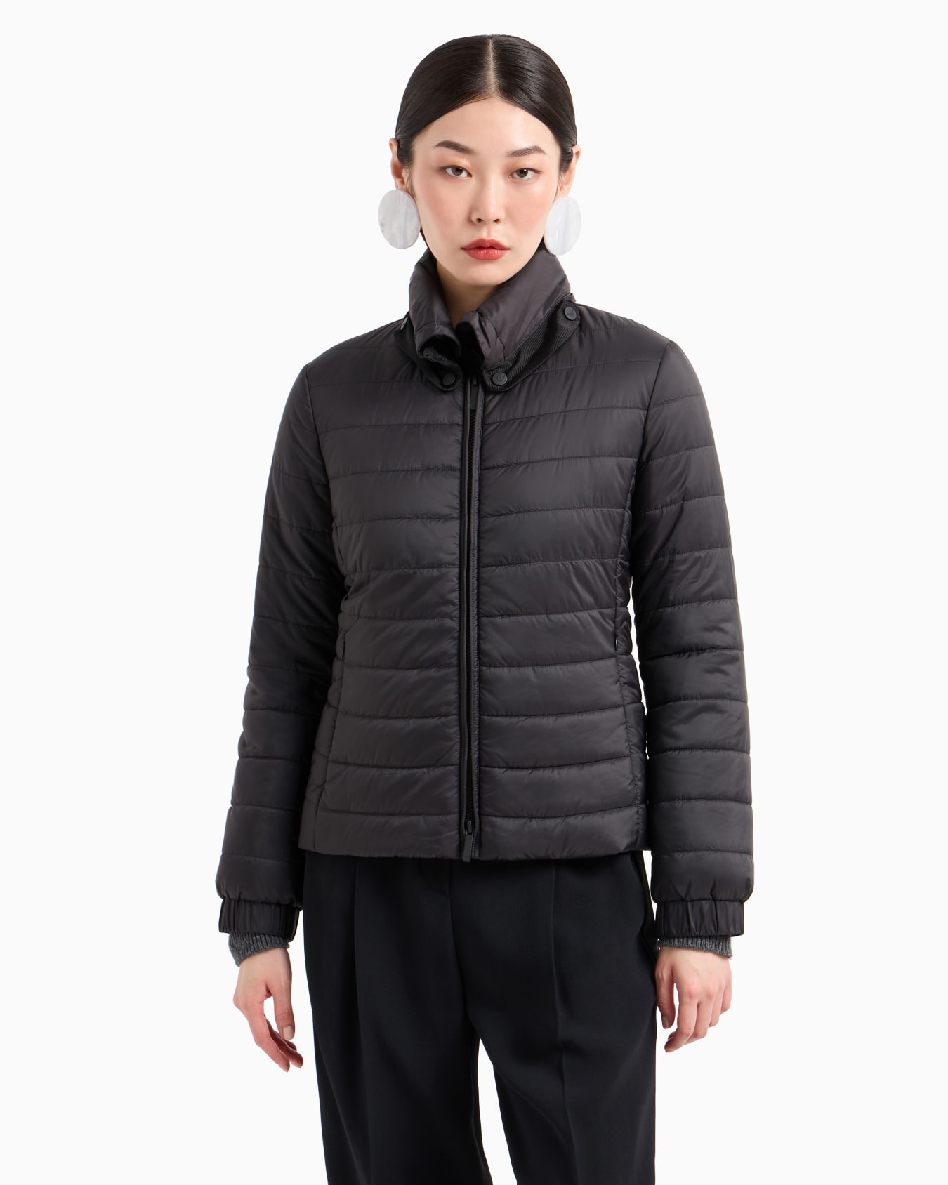 ASV water-repellent, recycled-nylon quilted jacket Slide 1