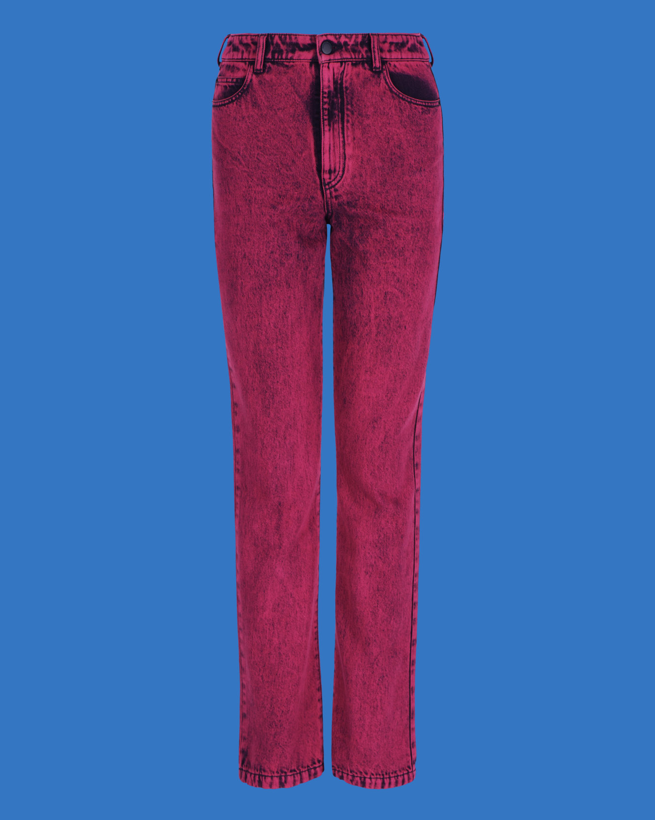 ASV Black Blue capsule collection over-dyed organic-denim jeans Slide 0
