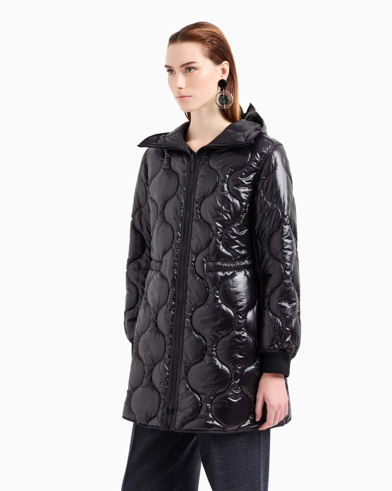 ASV water-repellent recycled-nylon reversible quilted jacket Slide 6