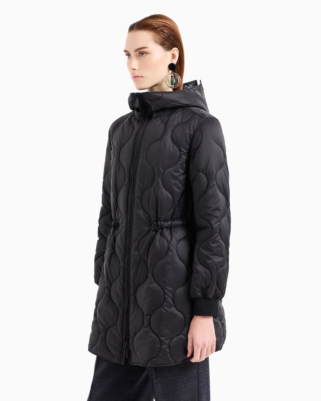 ASV water-repellent recycled-nylon reversible quilted jacket Slide 2
