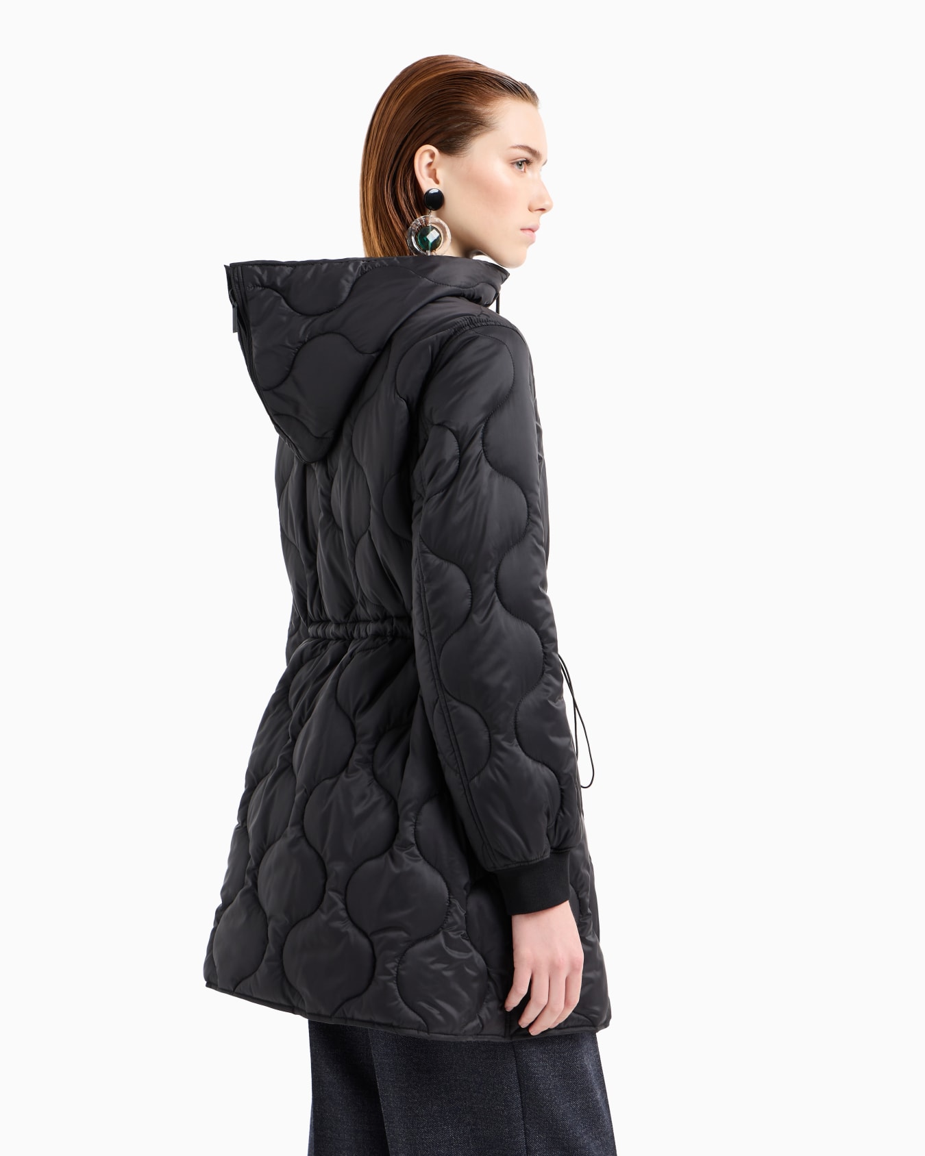 ASV water-repellent recycled-nylon reversible quilted jacket Slide 3