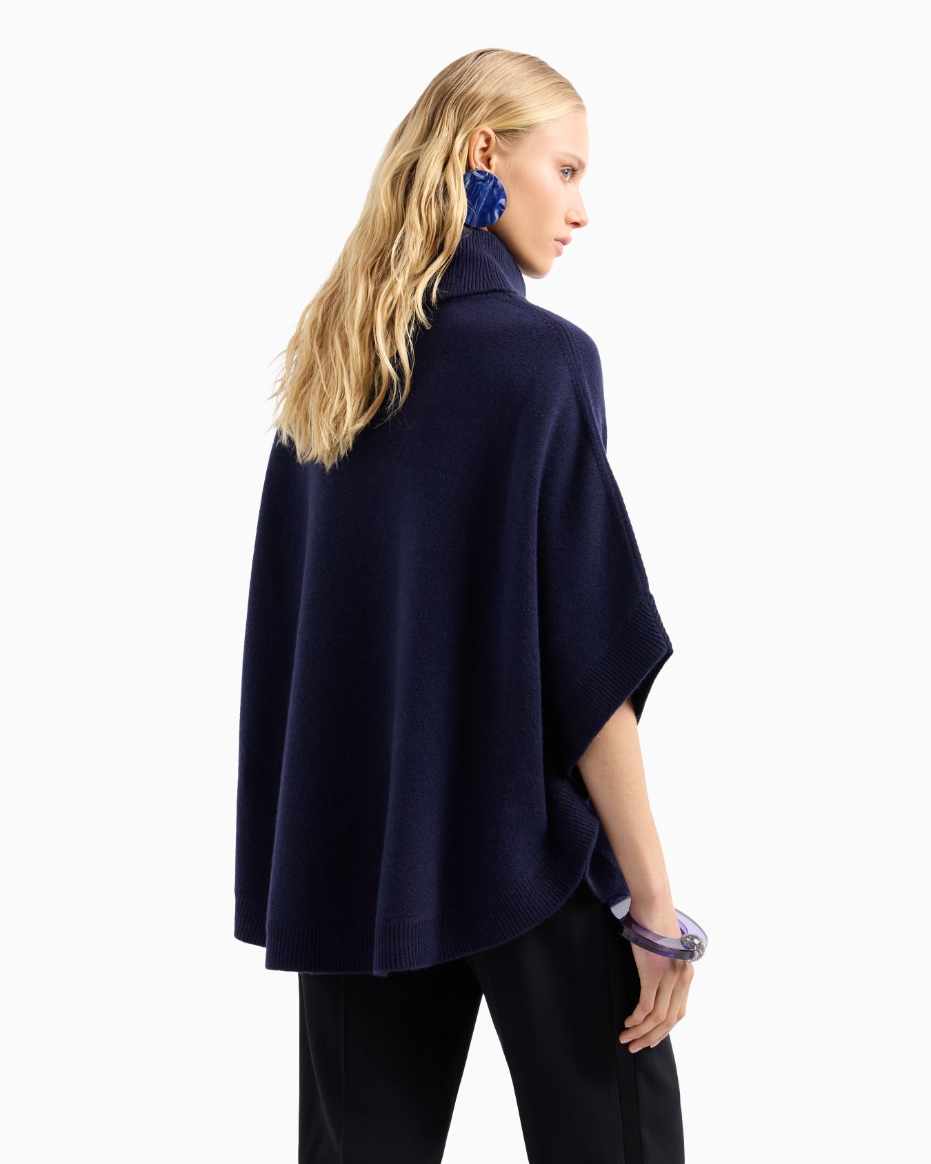 Cappa in lana vergine misto cashmere ASV Slide 2