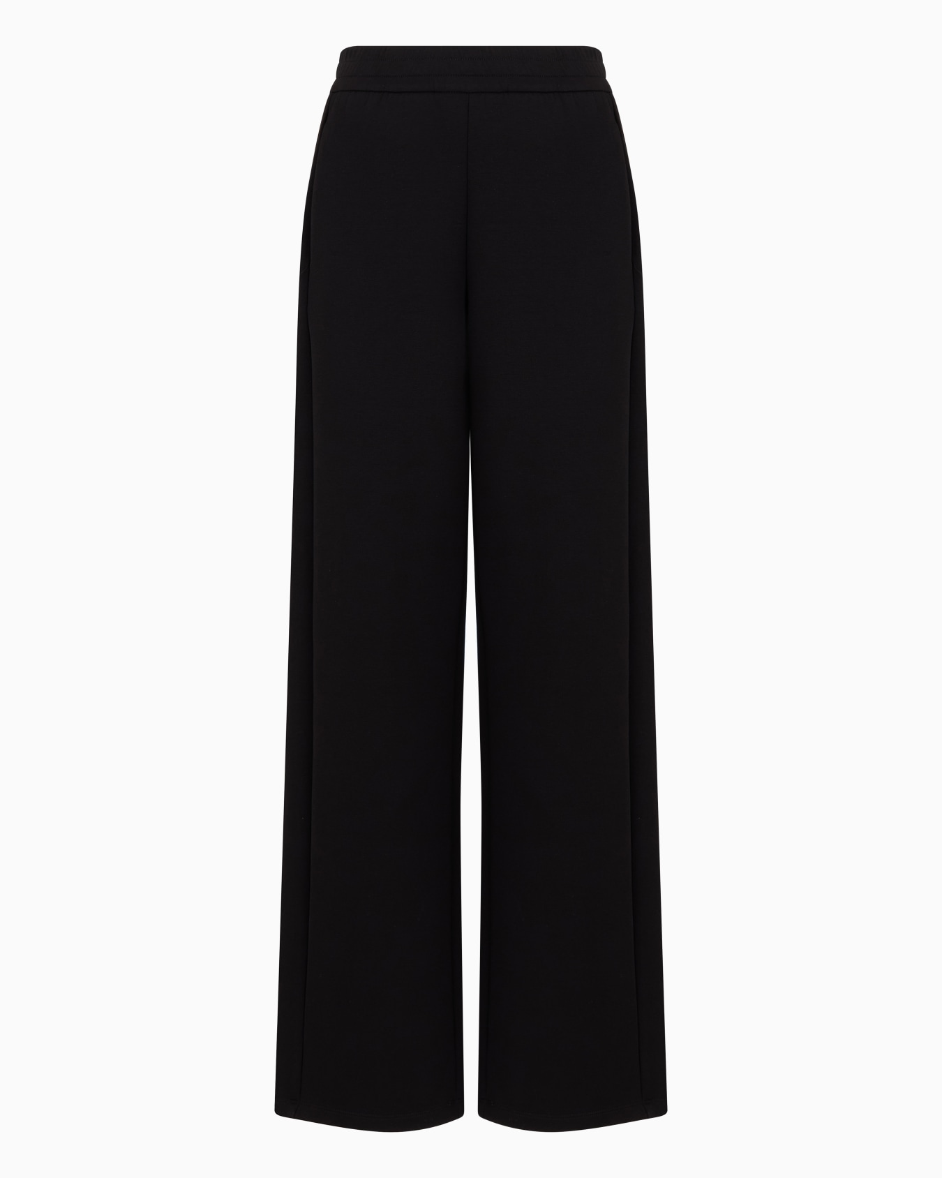 Double jersey trousers with elasticated waist Slide 0