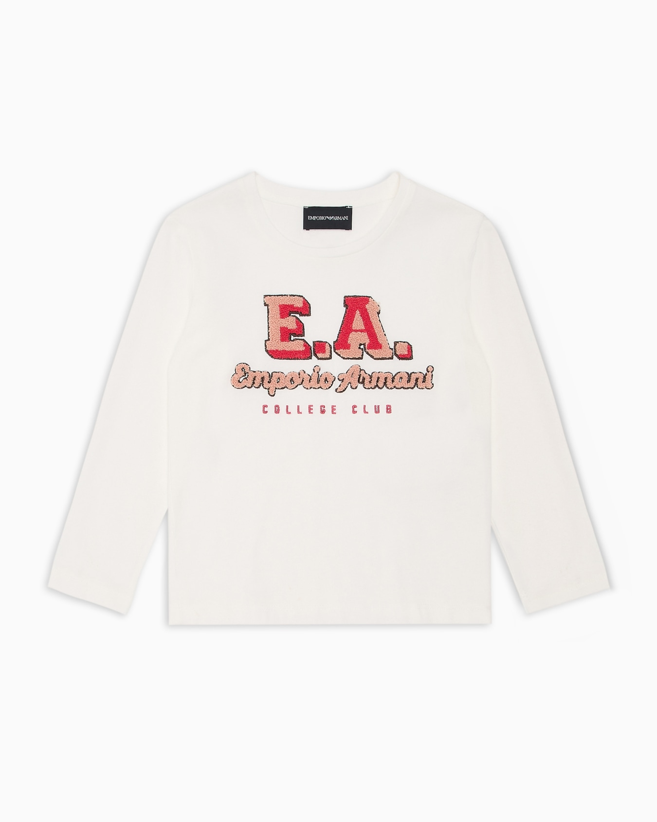 ASV jersey jumper with oversized patch logo in teddy effect Slide 0