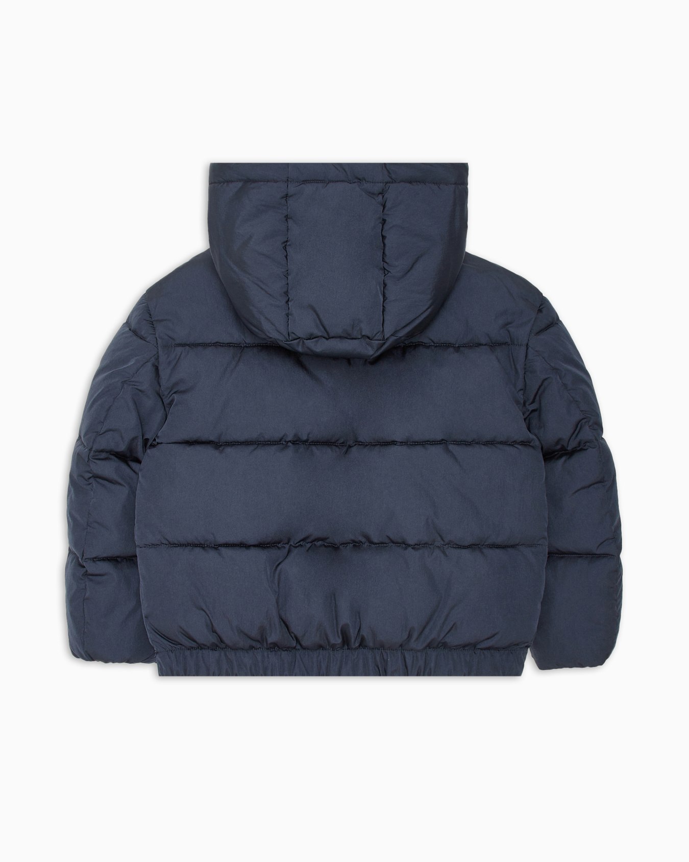 ASV jacket with hood and zip in lightweight quilted nylon with recycled padding Slide 2