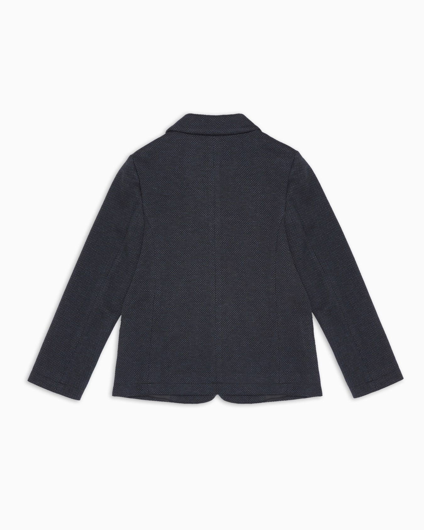 Single-breasted jacket in micro-textured fabric Slide 2