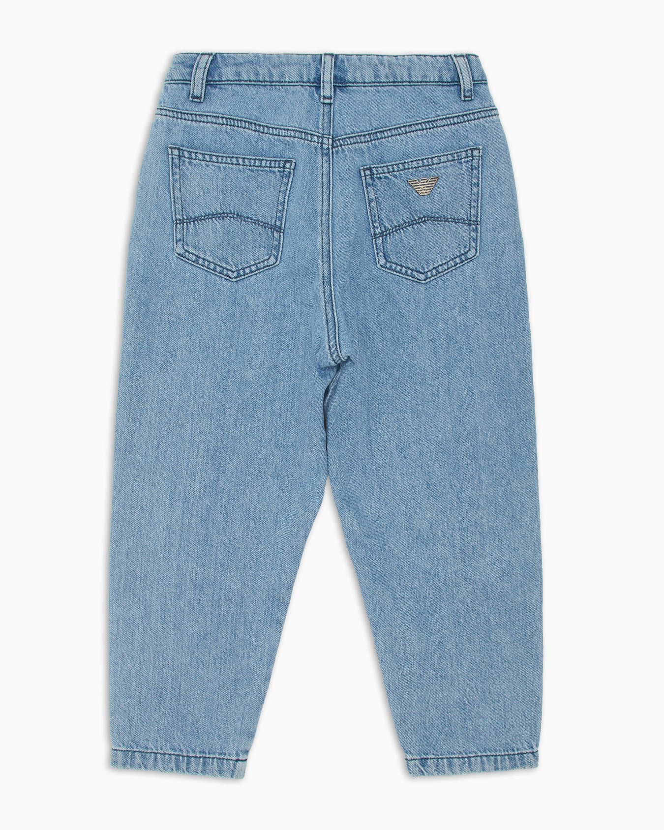 Jean à jambe ovale en denim Diapositive 2