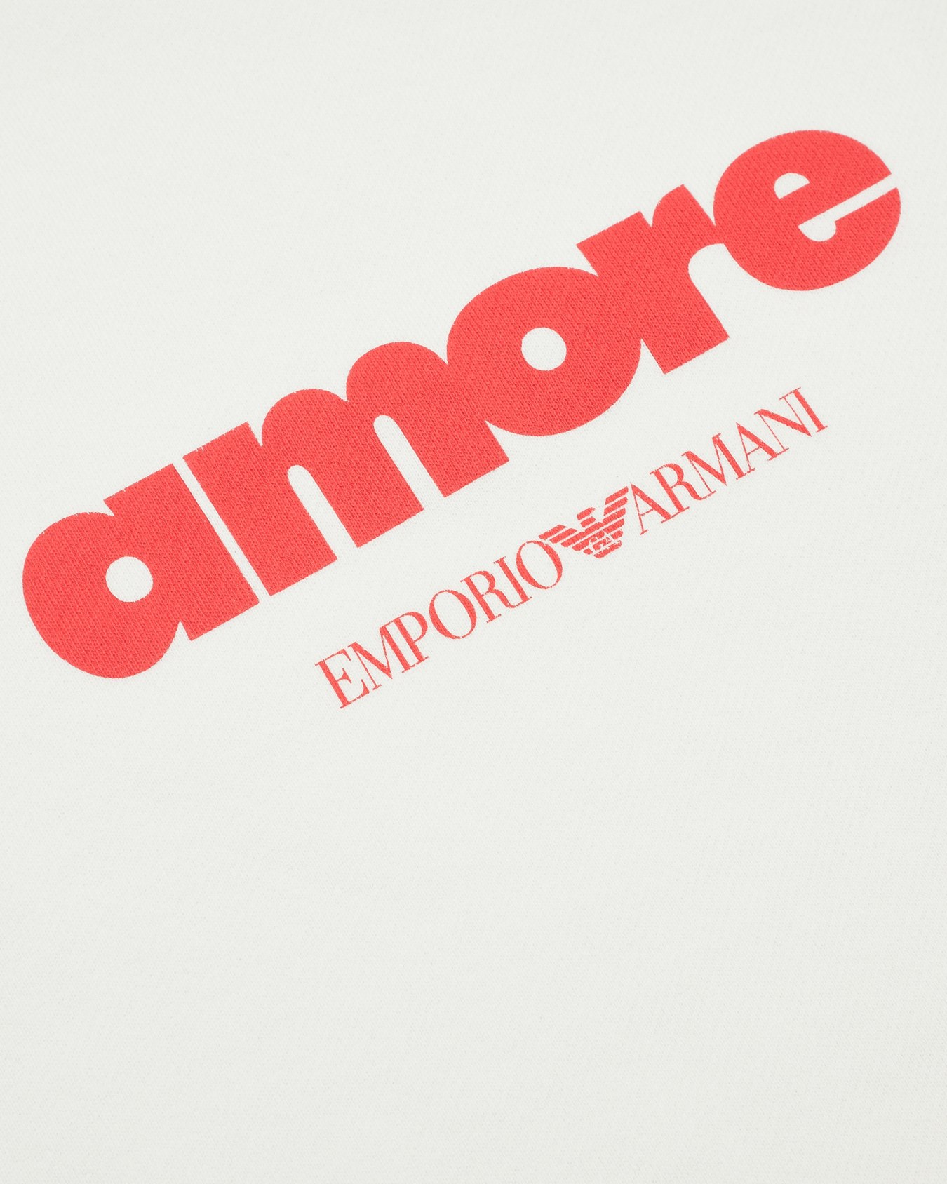 ASV Amore printed organic jersey sweatshirt Slide 1
